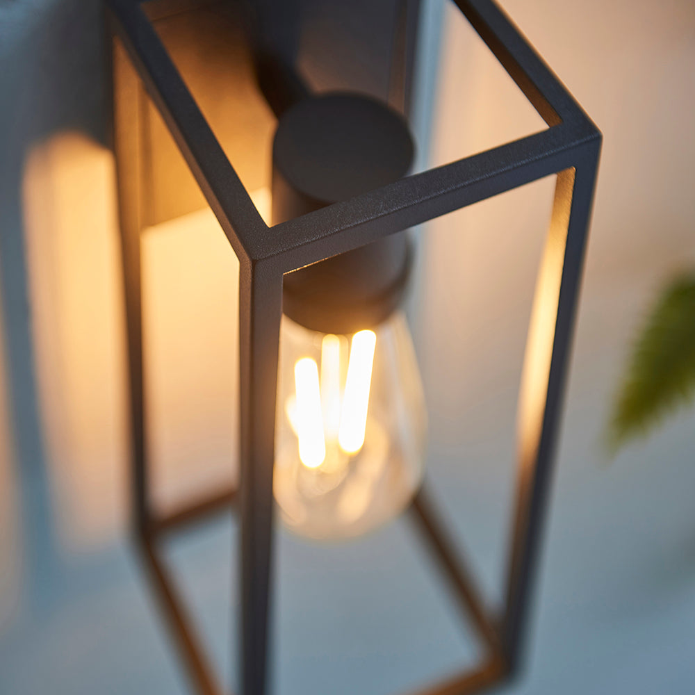 Endon Lighting 91993 Herbert 1Lt Wall Textured Black