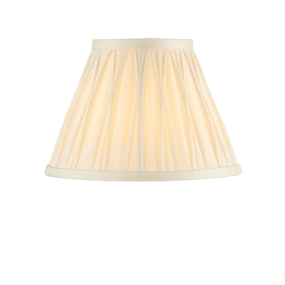 Endon Lighting 94362 Chatsworth 1Lt Shade Ivory Silk