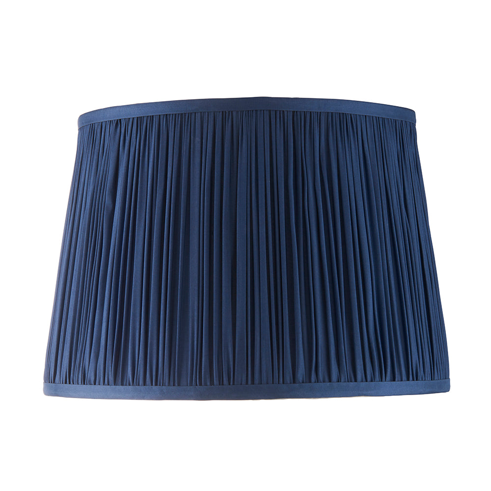 Endon Lighting 94384 Wentworth 1Lt Shade Midnight Blue Silk