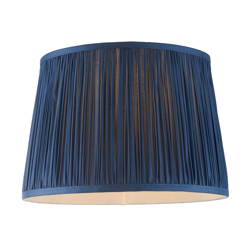 Endon Lighting 94384 Wentworth 1Lt Shade Midnight Blue Silk