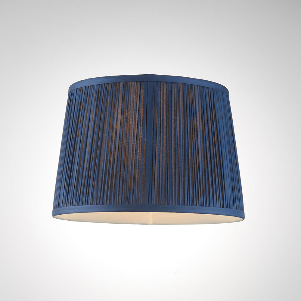Endon Lighting 94386 Wentworth 1Lt Shade Midnight Blue Silk