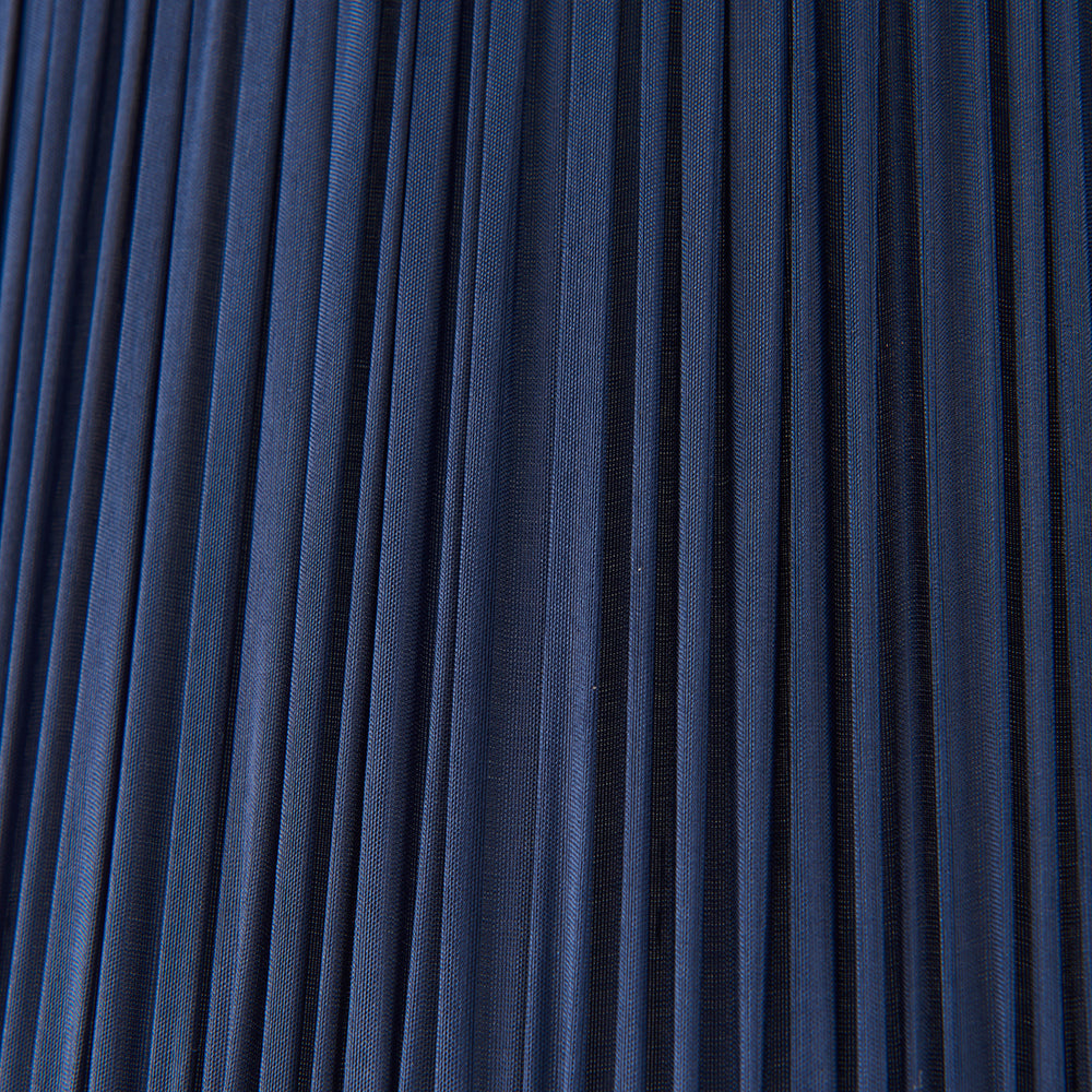 Endon Lighting 94386 Wentworth 1Lt Shade Midnight Blue Silk