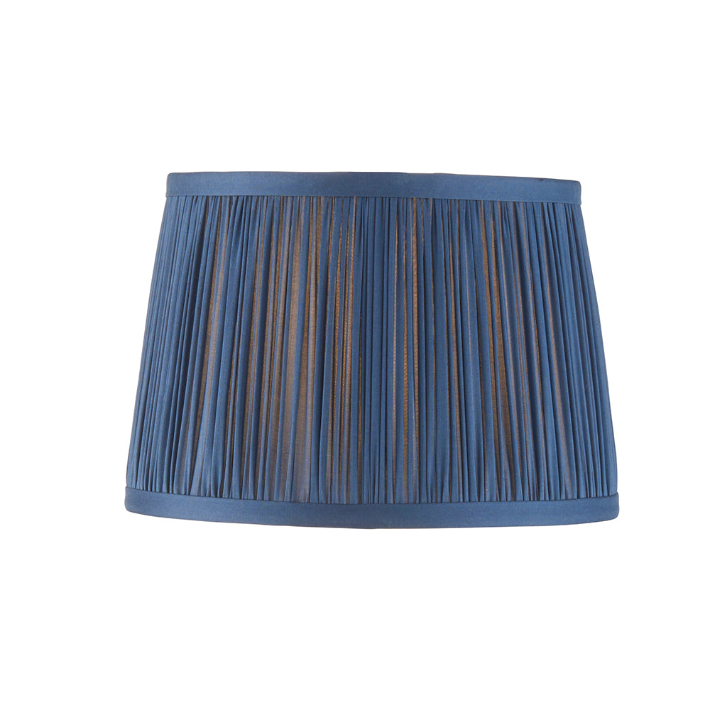 Endon Lighting 94387 Wentworth 1Lt Shade Midnight Blue Silk