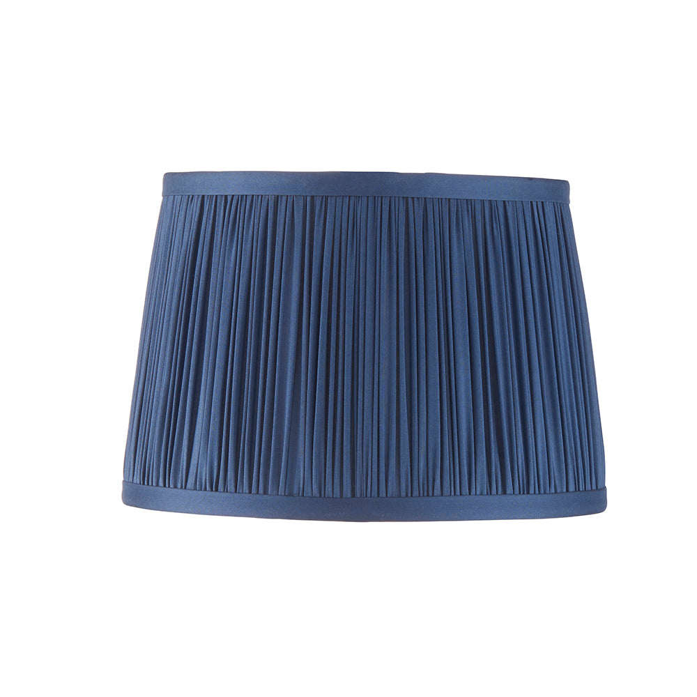 Endon Lighting 94387 Wentworth 1Lt Shade Midnight Blue Silk