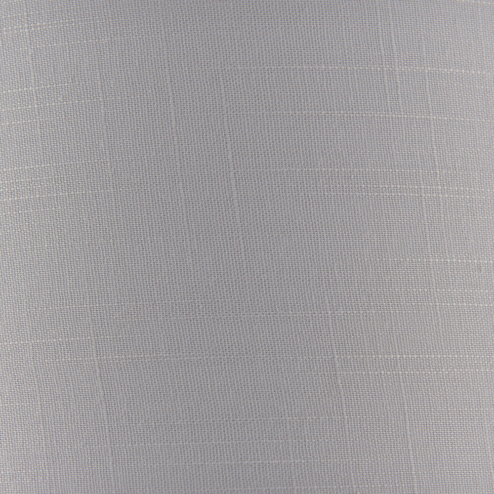 Endon Lighting 94395 Highclere 1Lt Shade Silver Fabric & Bright Nickel Plate