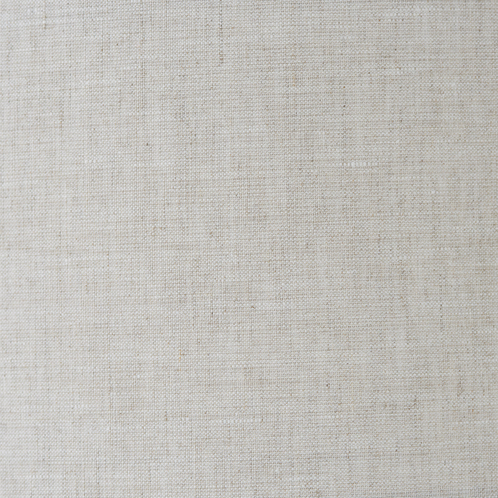 Endon Lighting 94403 Highclere 2Lt Wall Brushed Chrome Plate & Natural Linen