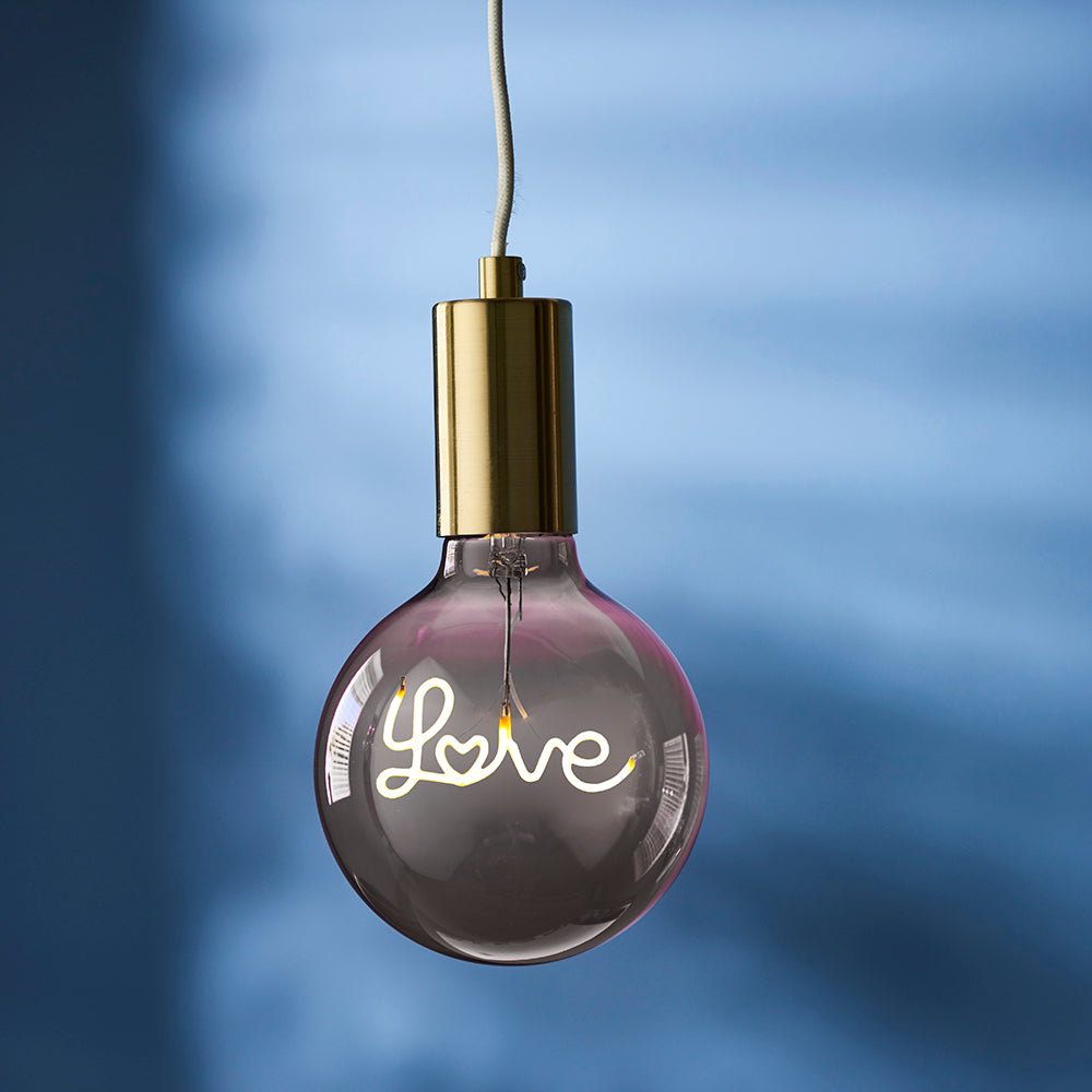Endon Lighting 94505 Love Down 1Lt Accessory Smoked Glass
