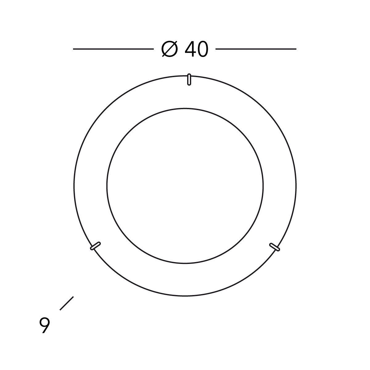 Kolarz A1306.12.4 MOON Ceiling Light