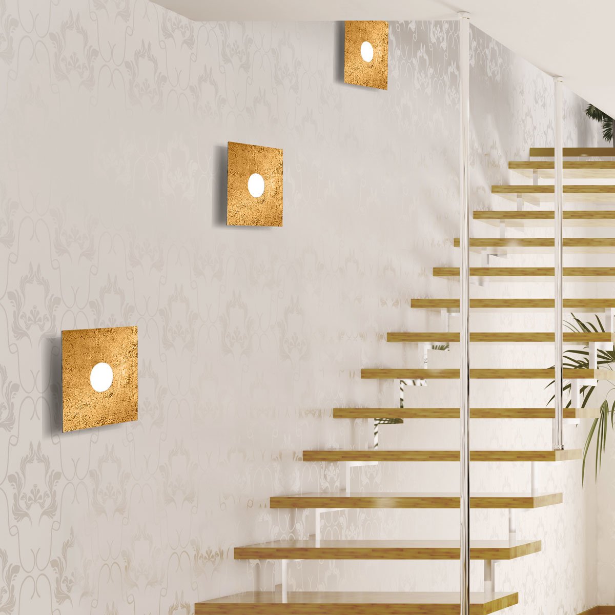 Kolarz A1337.11.1.VinAu SQUARE Ceiling Light
