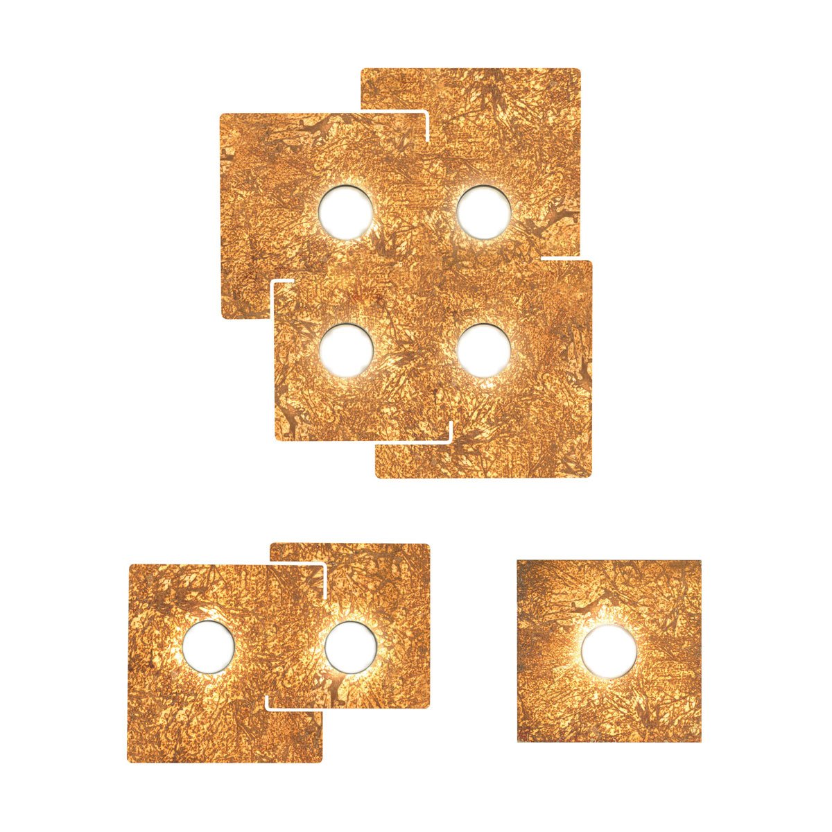 Kolarz A1337.11.1.VinAu SQUARE Ceiling Light