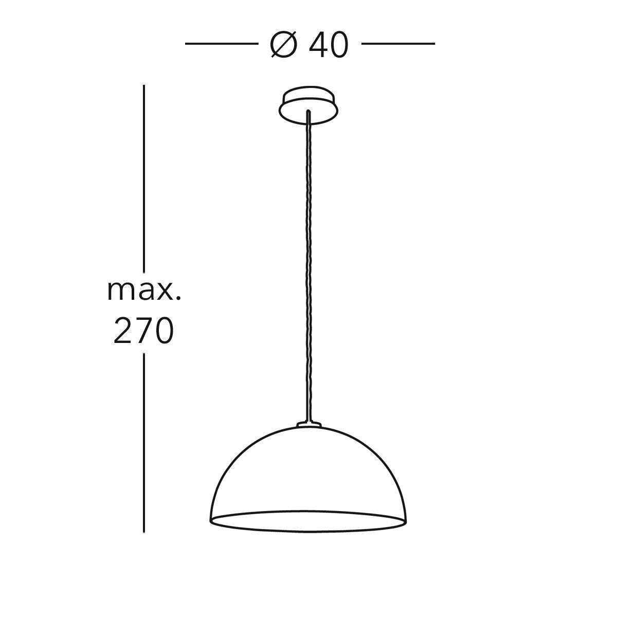 Kolarz A1339.31.Co.Au/40 CULT Pendant Light