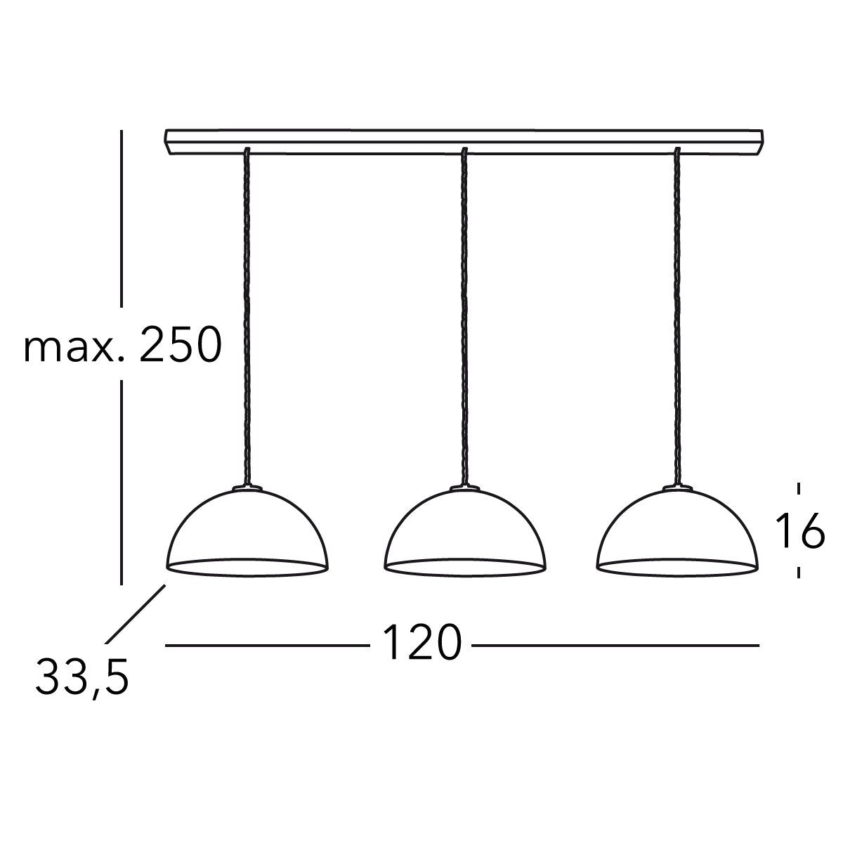 Kolarz A1339.33.Co.Au/33 CULT Pendant Light