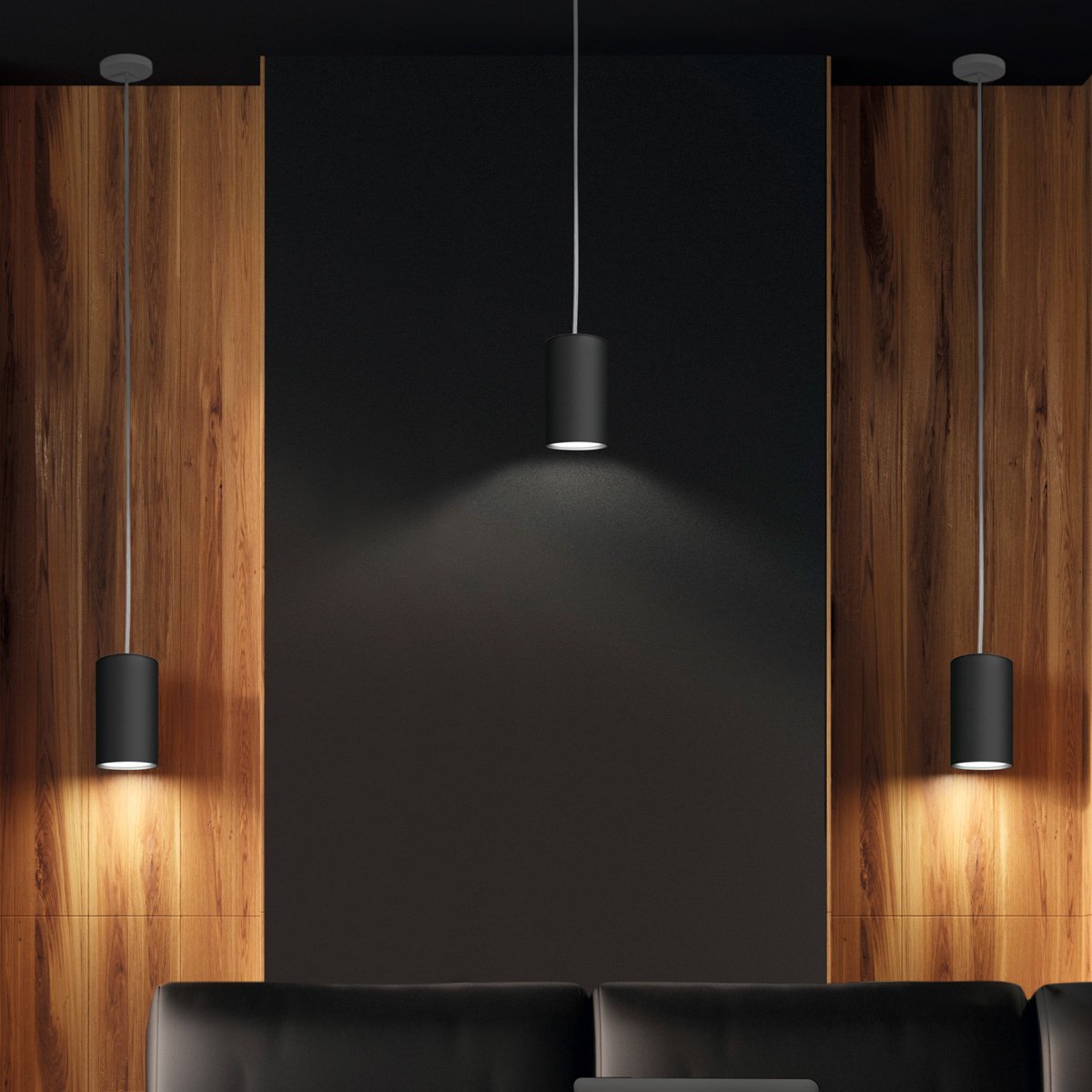 Kolarz A1347.31.Bk/10 TUBE Pendant Light