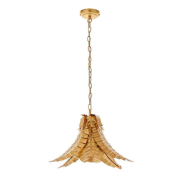 Leaf shape single pendant