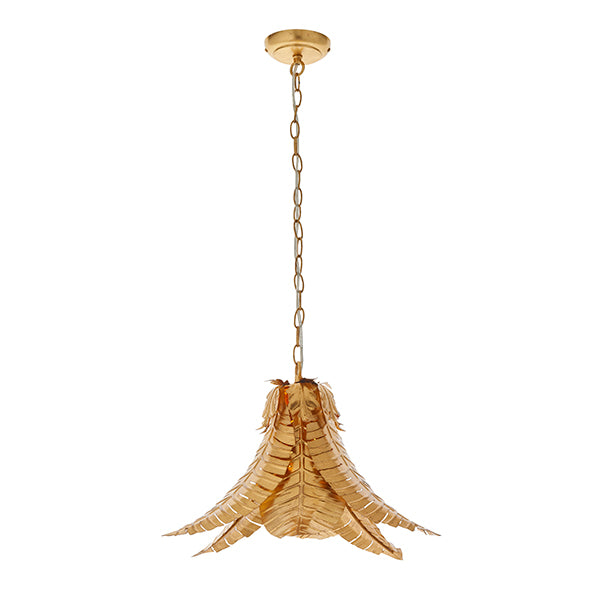 Leaf shape single pendant