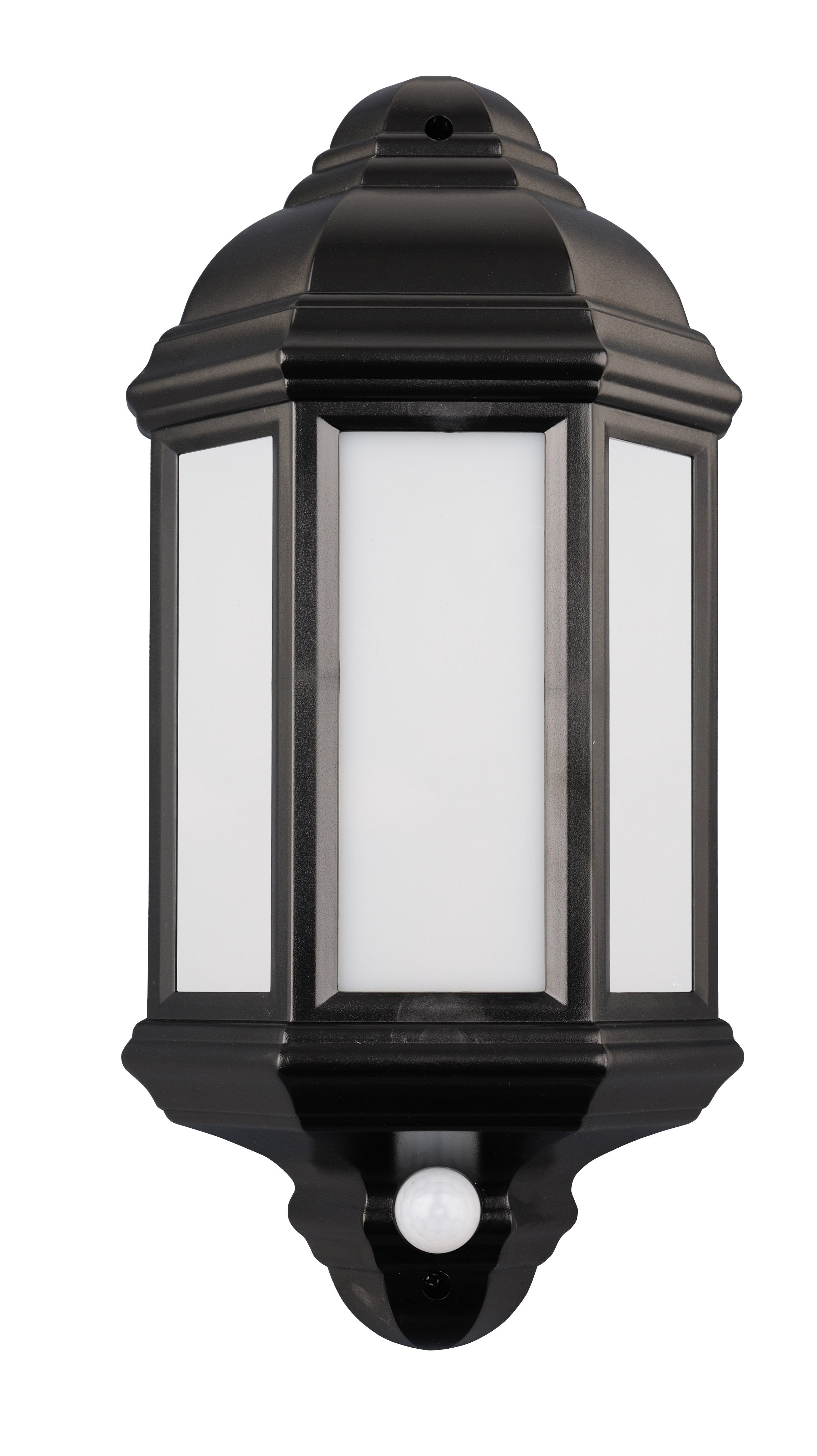 Argyll LED half wall light with PIR