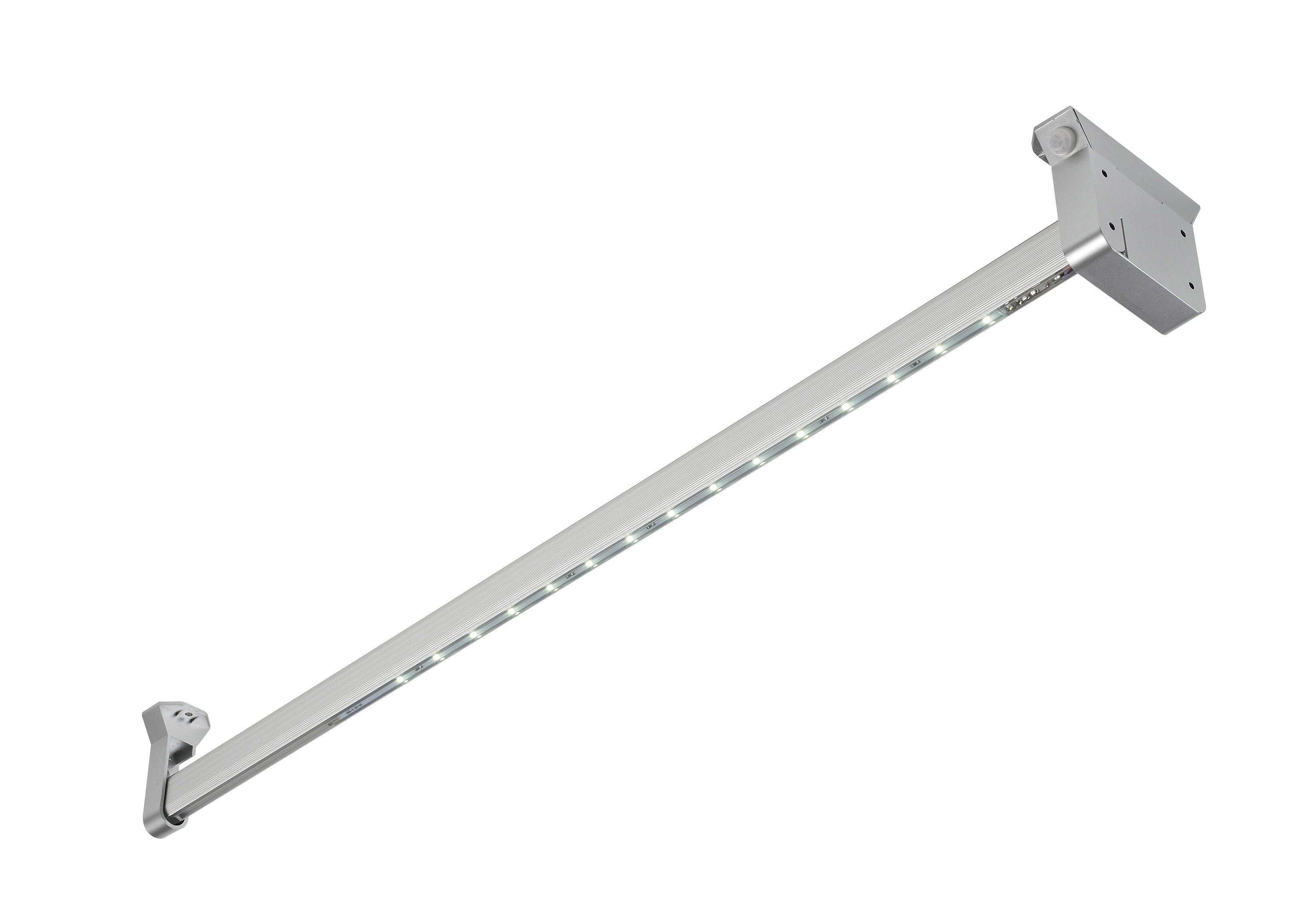 LED BATTERY WARDROBE HANGING RAIL