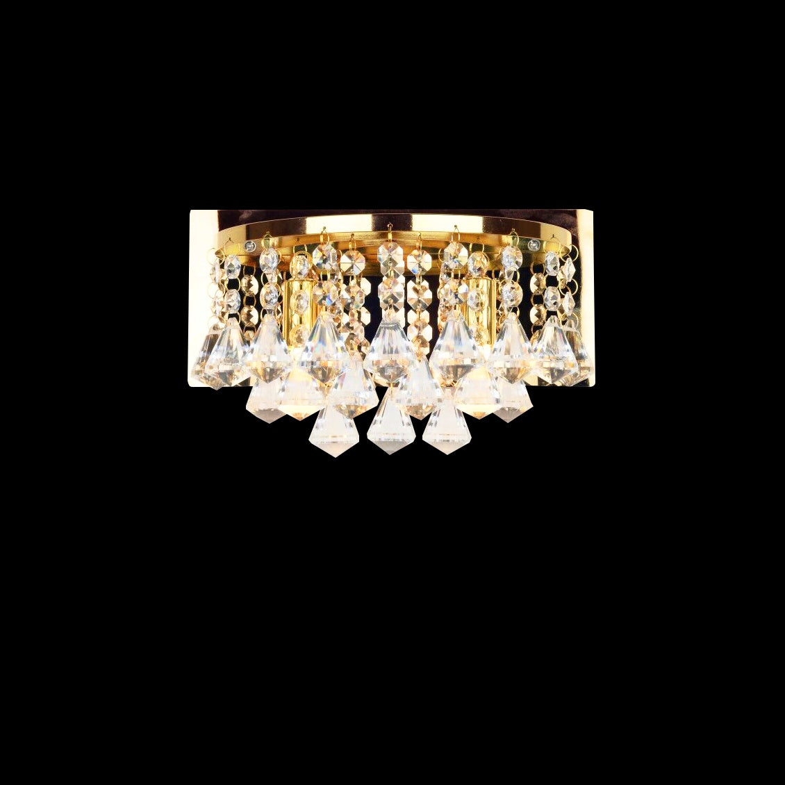 2 Light Crystal Wall 2 x 33W G9 Maximum