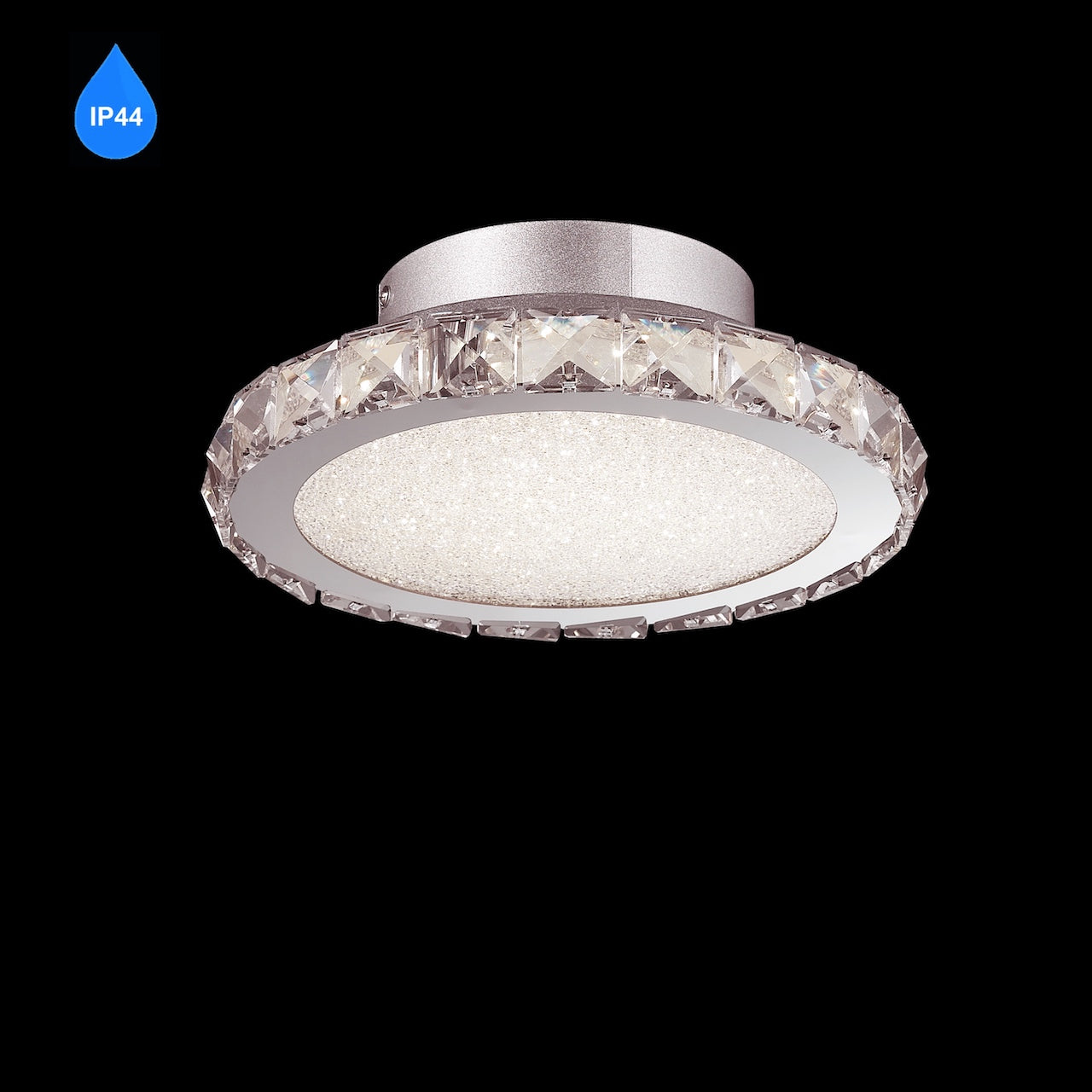 Small LED Flush IP44 12W Integrated LED