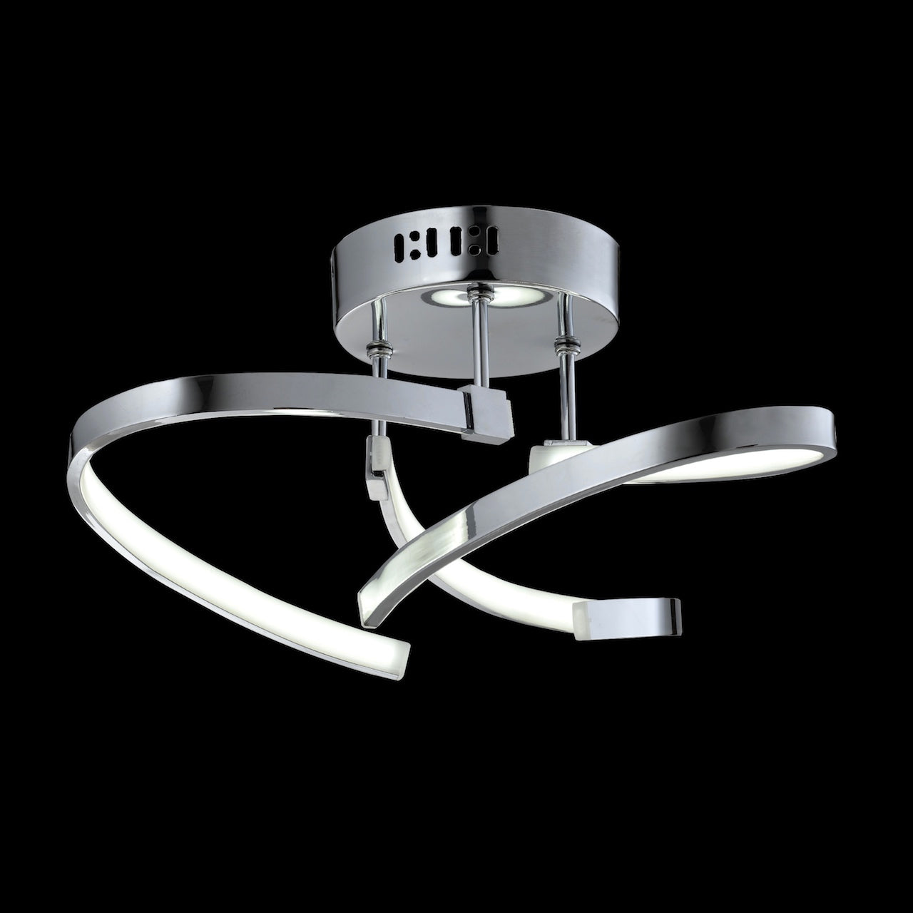 3 Arm LED Semi Flush 4000K