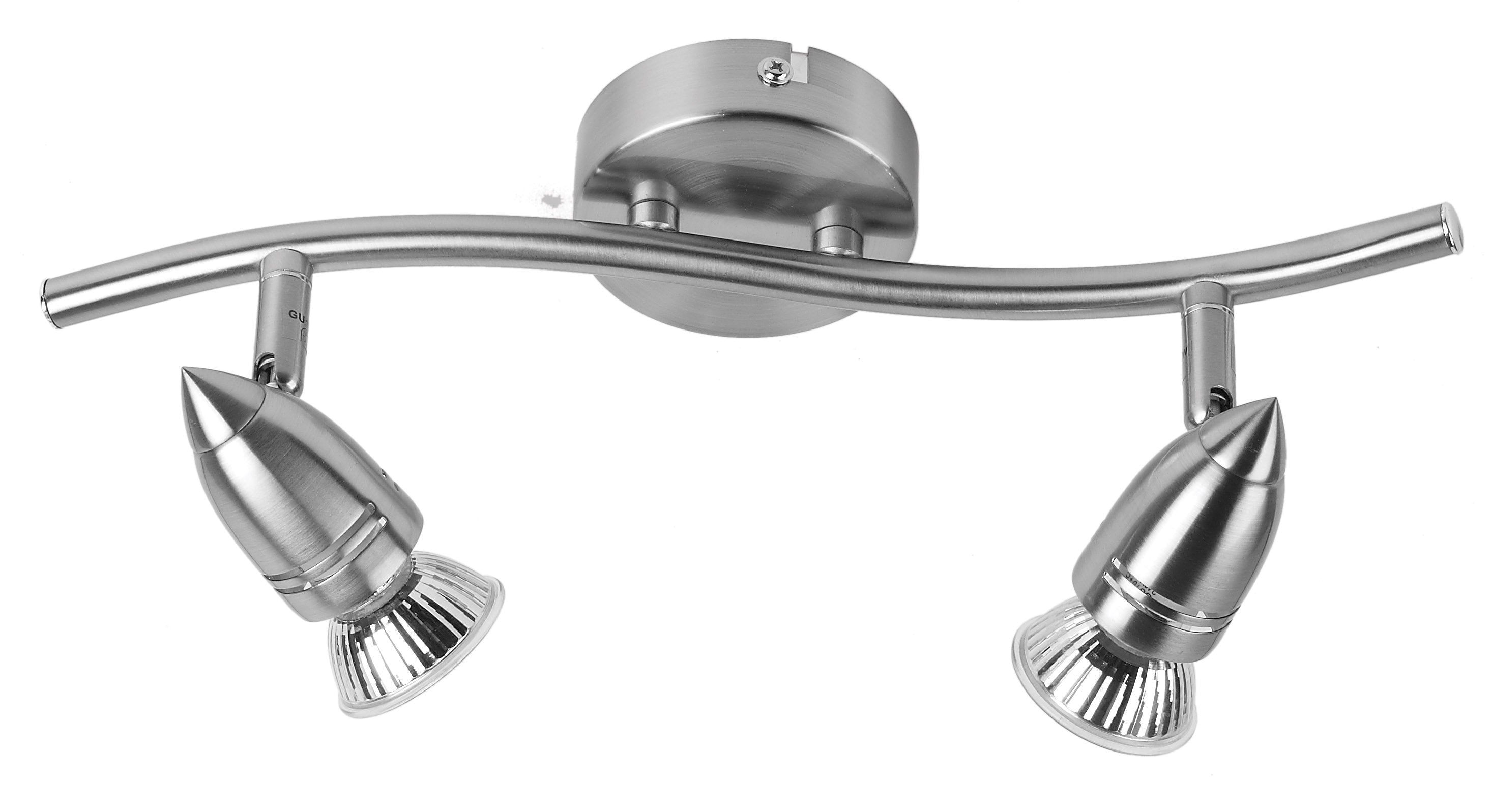 Twin head GU10 bar spotlight