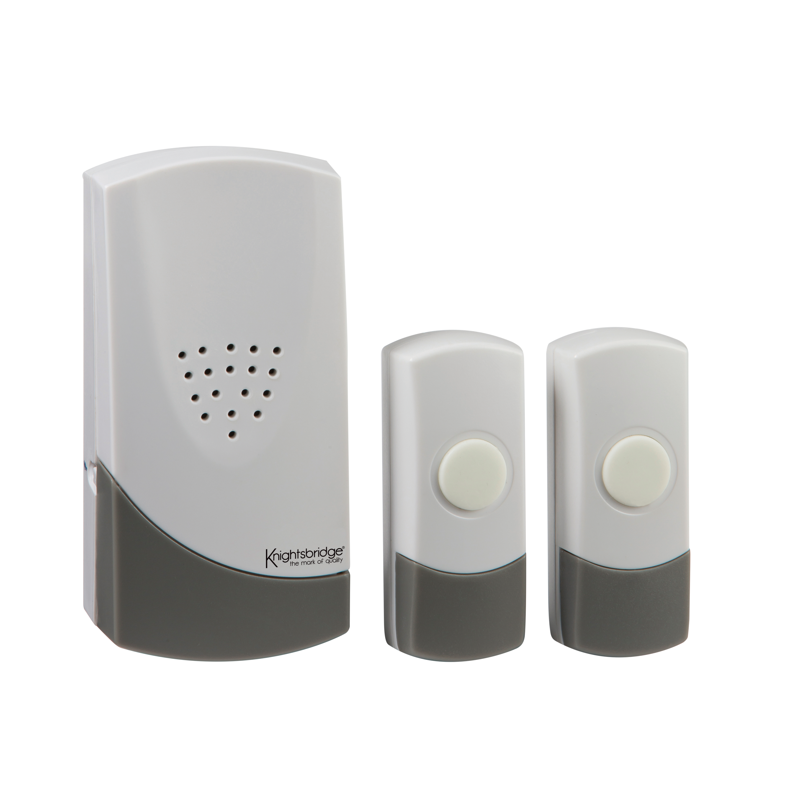 ML Accessories-DC007 White Wireless Dual Entrance Door Chime Kit (100m range)