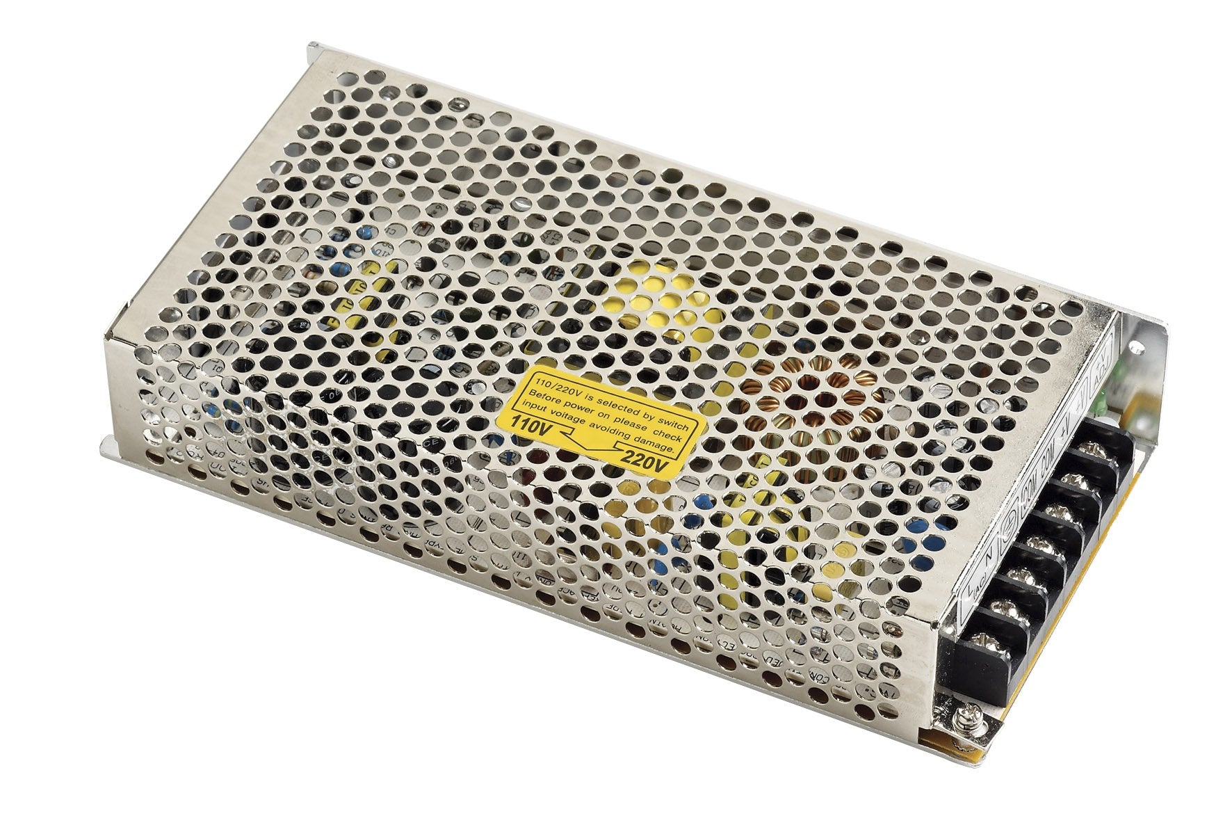 12V 100W DRIVER WITH 6 WAY AMP BLOCK