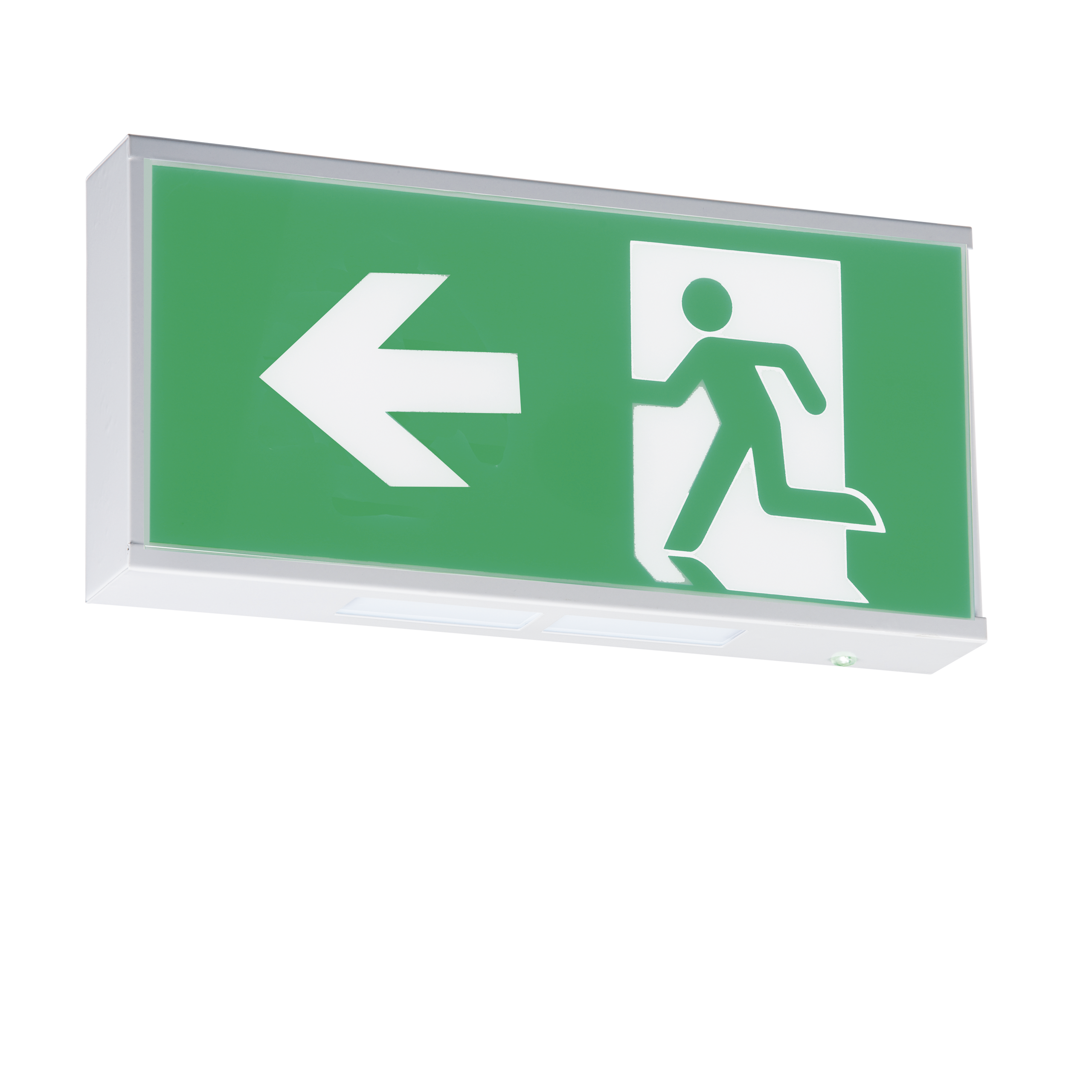 ML Accessories-EMRUNL Running Man Legend for product EMRUN with Left Facing Arrow