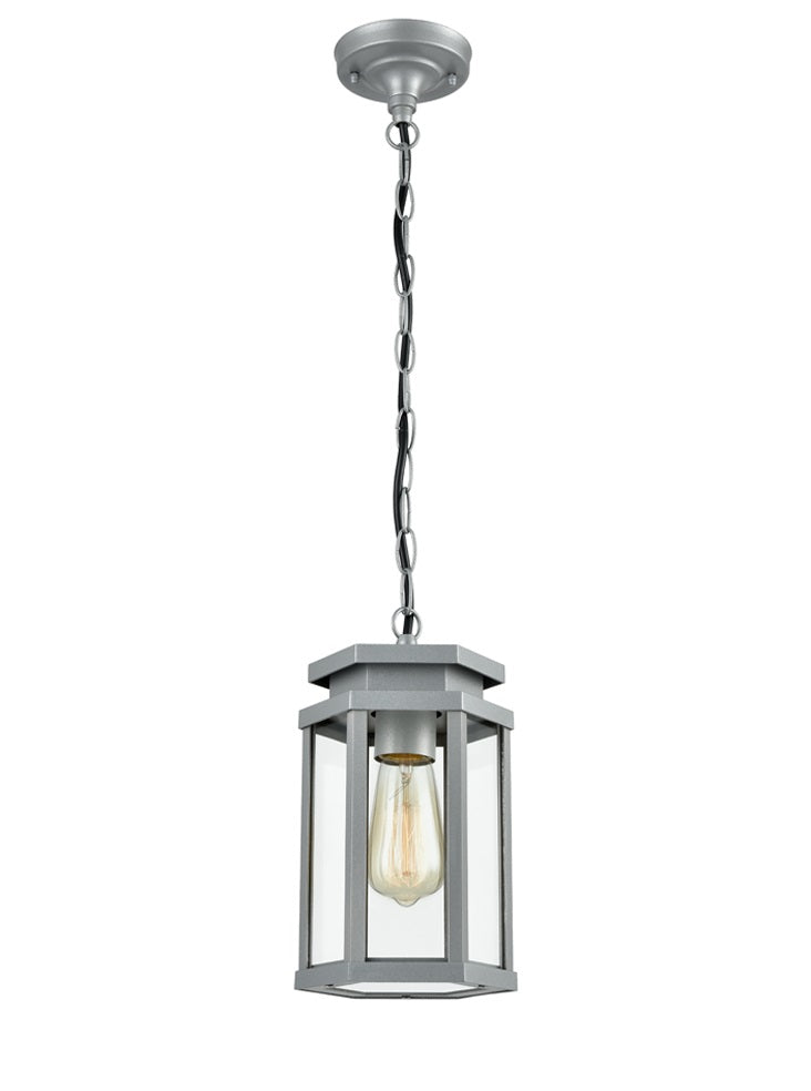 Silver Grey Exterior Pendant