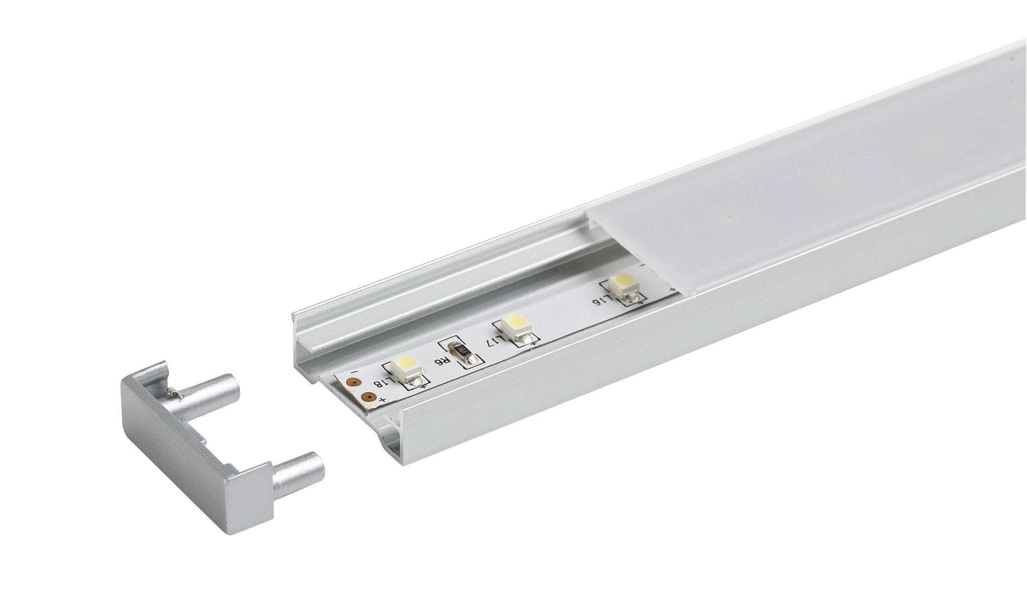 FES SURFACE MOUNTED TAPE 2M LENGTH WITH DIFFUSER