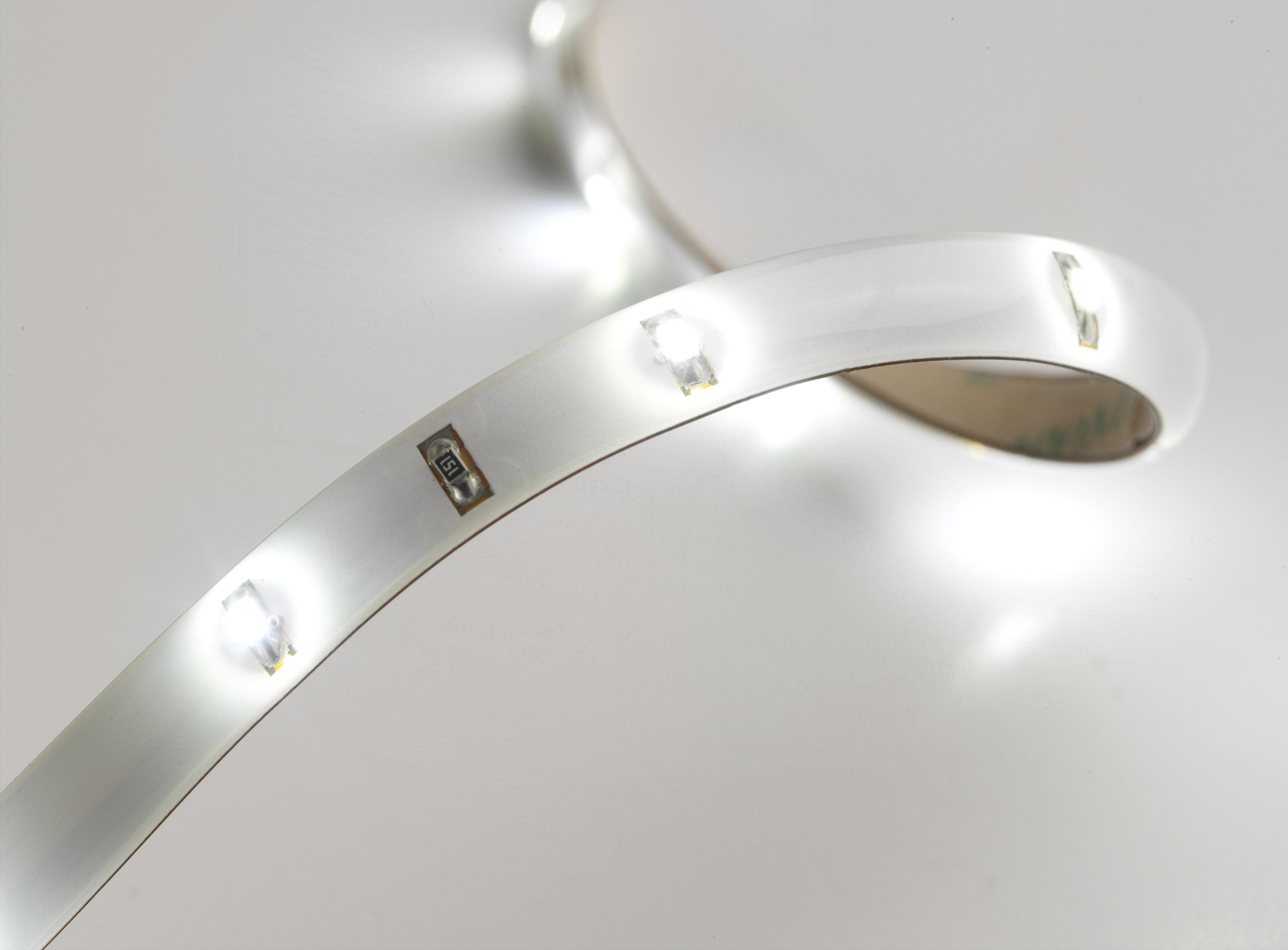 12V FLEXIBLE STRIP 12X LED WHITE 0.8W