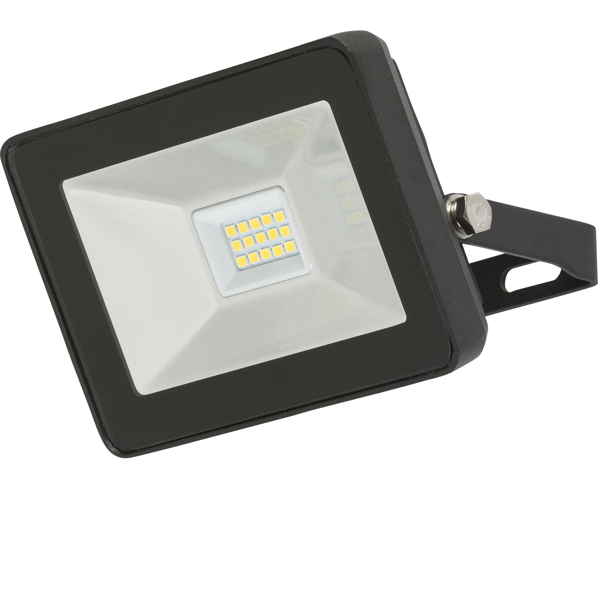 ML Accessories-FLF10 230V IP65 10W LED Black Die-Cast Aluminium Floodlight 4000K
