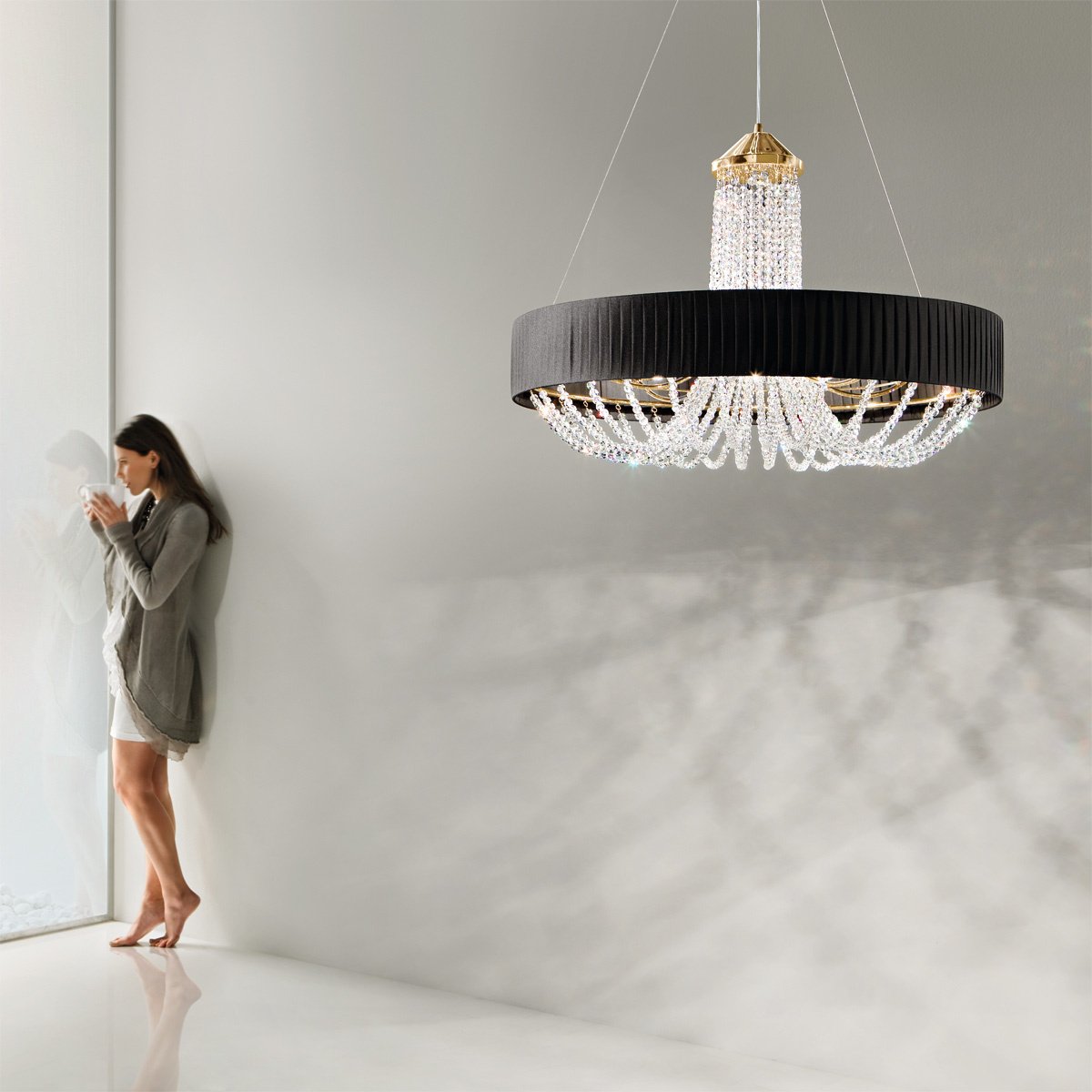 Kolarz FLO.1097/S80.04.T-BL GIOIOSA Pendant Light