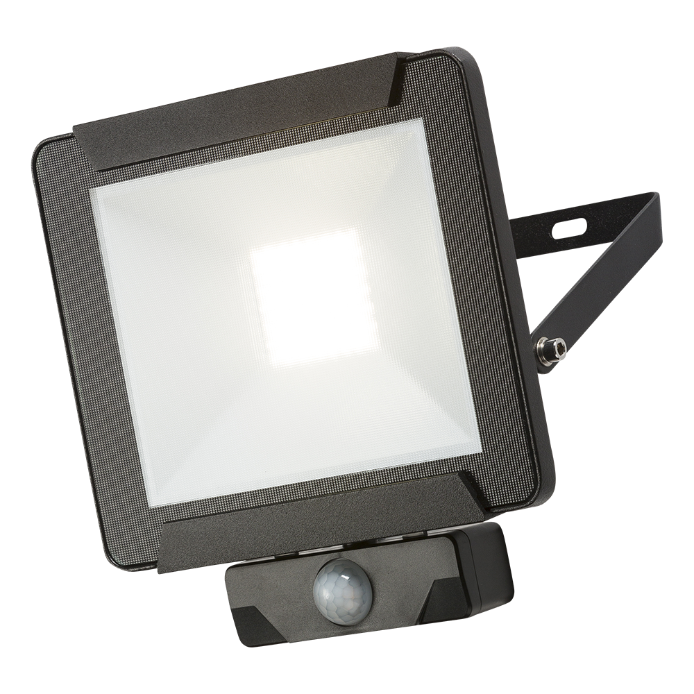 ML Accessories-FLR50P 230V IP65 50W LED Floodlight with PIR sensor 4000K