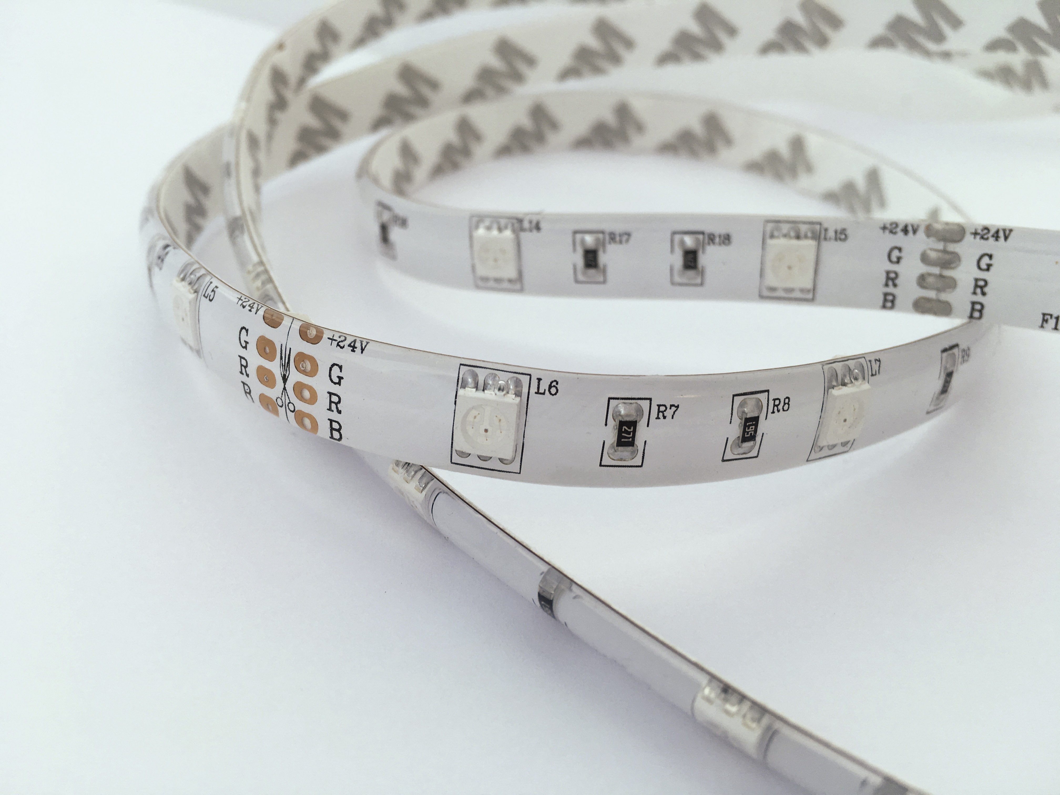 7.2W RGB 30 LEDs tape