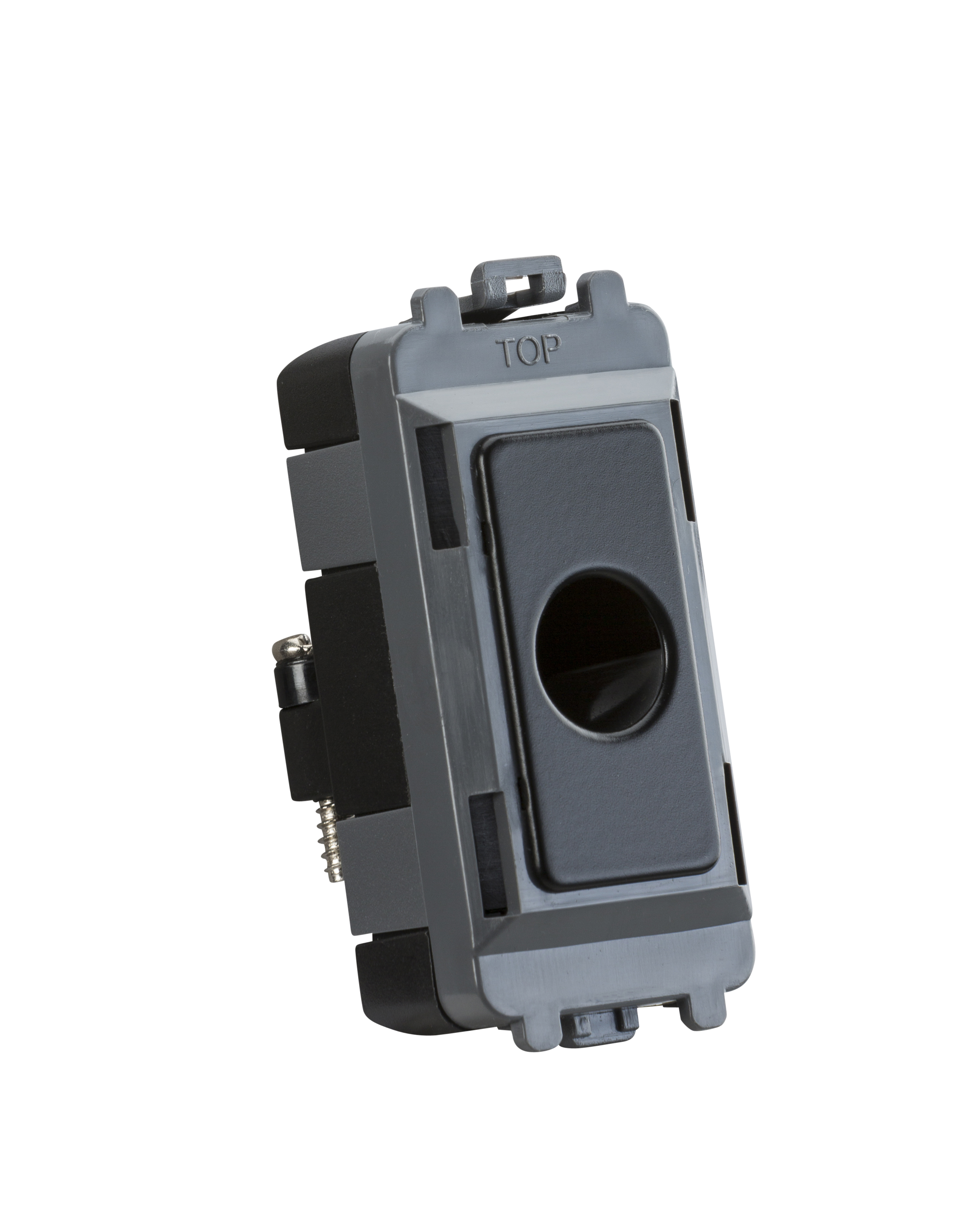 ML Accessories-GDM012MB Flex outlet module (up to 10mm) - matt black