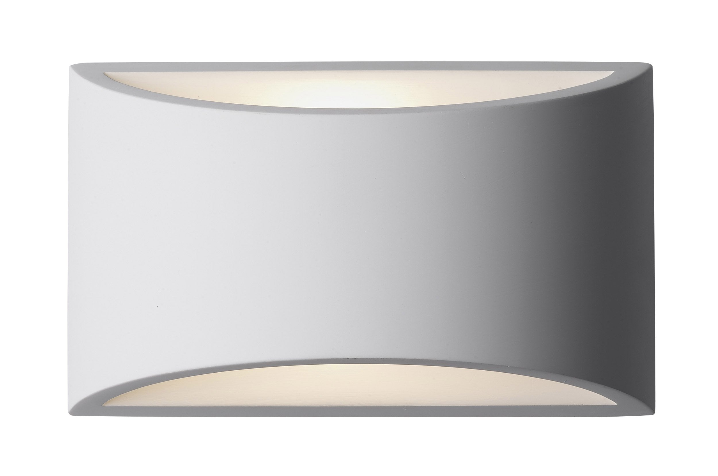 GYPSUM G9 CURVED UP/DOWN WALL LIGHT