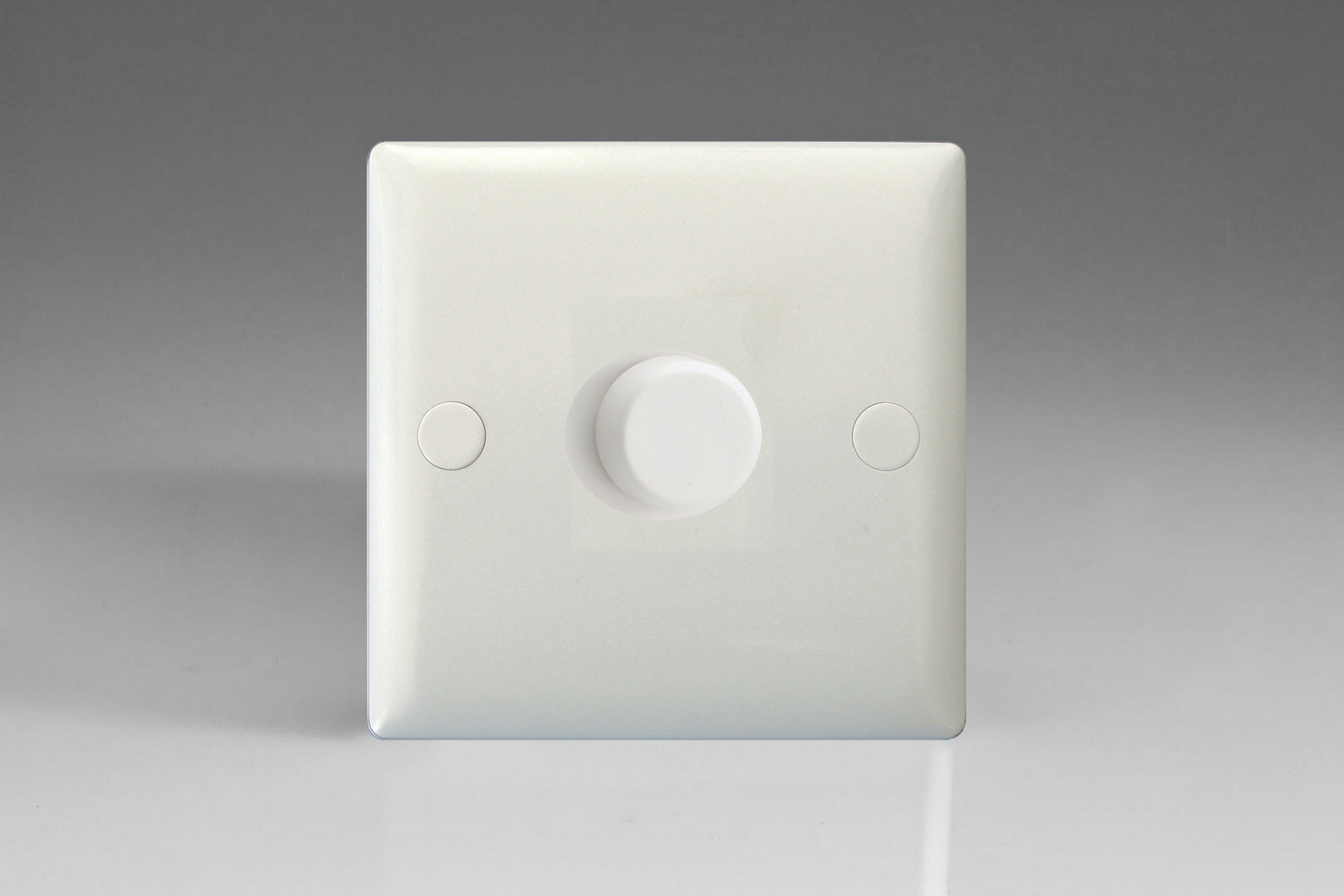 Varilight HO3W Value Polar White 1-Gang 2-Way Push-On/Off Rotary Dimmer 1 x 60-400W