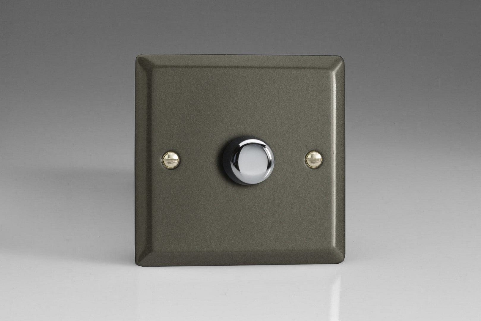 Varilight HP3 Classic Graphite 21 1-Gang 2-Way Push-On/Off Rotary Dimmer 1 x 60-400W