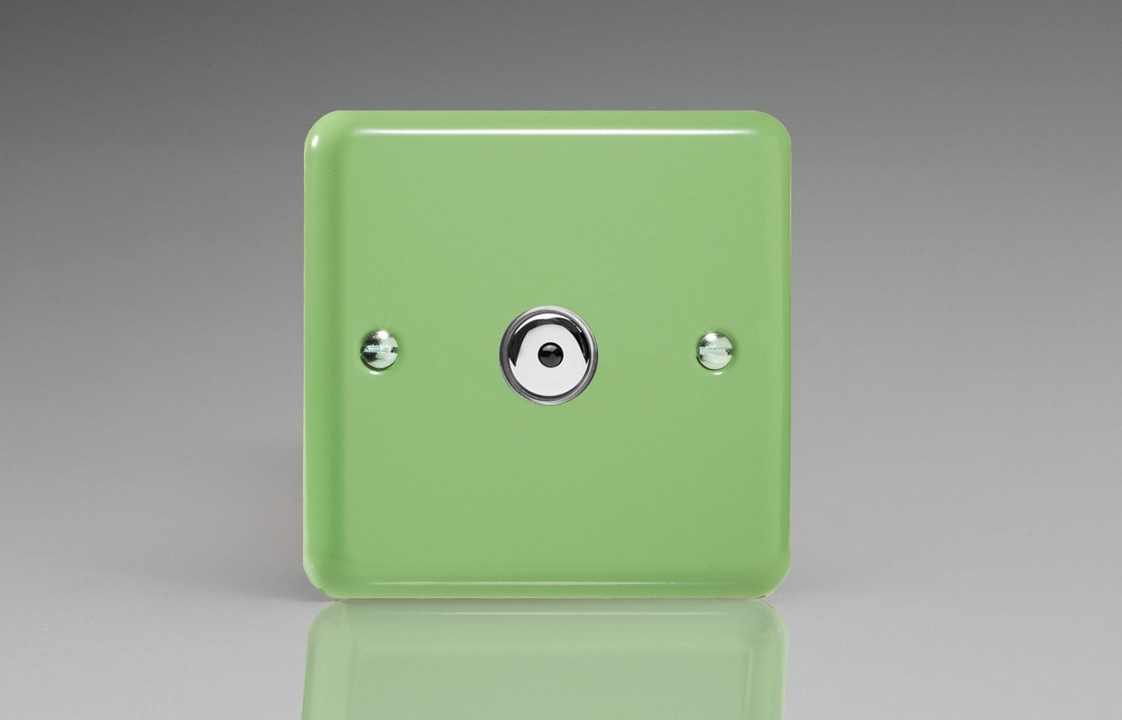 Varilight IJYI101.BG Lily Beryl Green 1-Gang 1-Way Remote/Touch Control Master LED Dimmer 1 x 0-100W (1-10 LEDs)