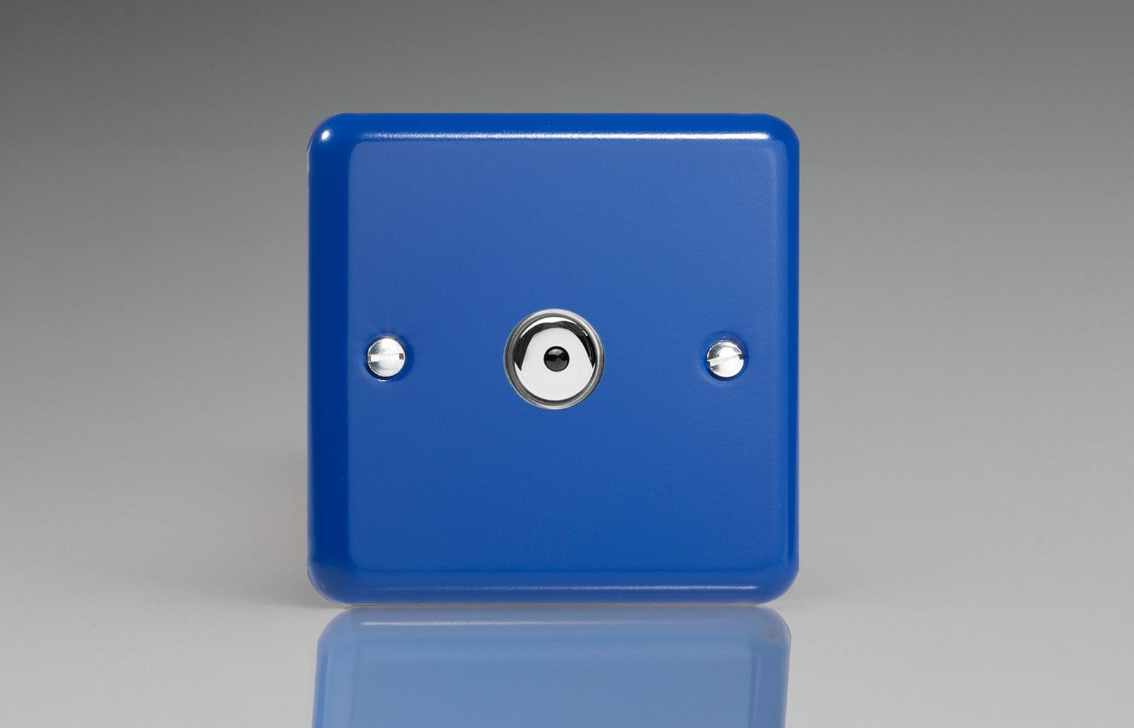 Varilight IJYI101.RB Lily Reflex Blue 1-Gang 1-Way Remote/Touch Control Master LED Dimmer 1 x 0-100W (1-10 LEDs)