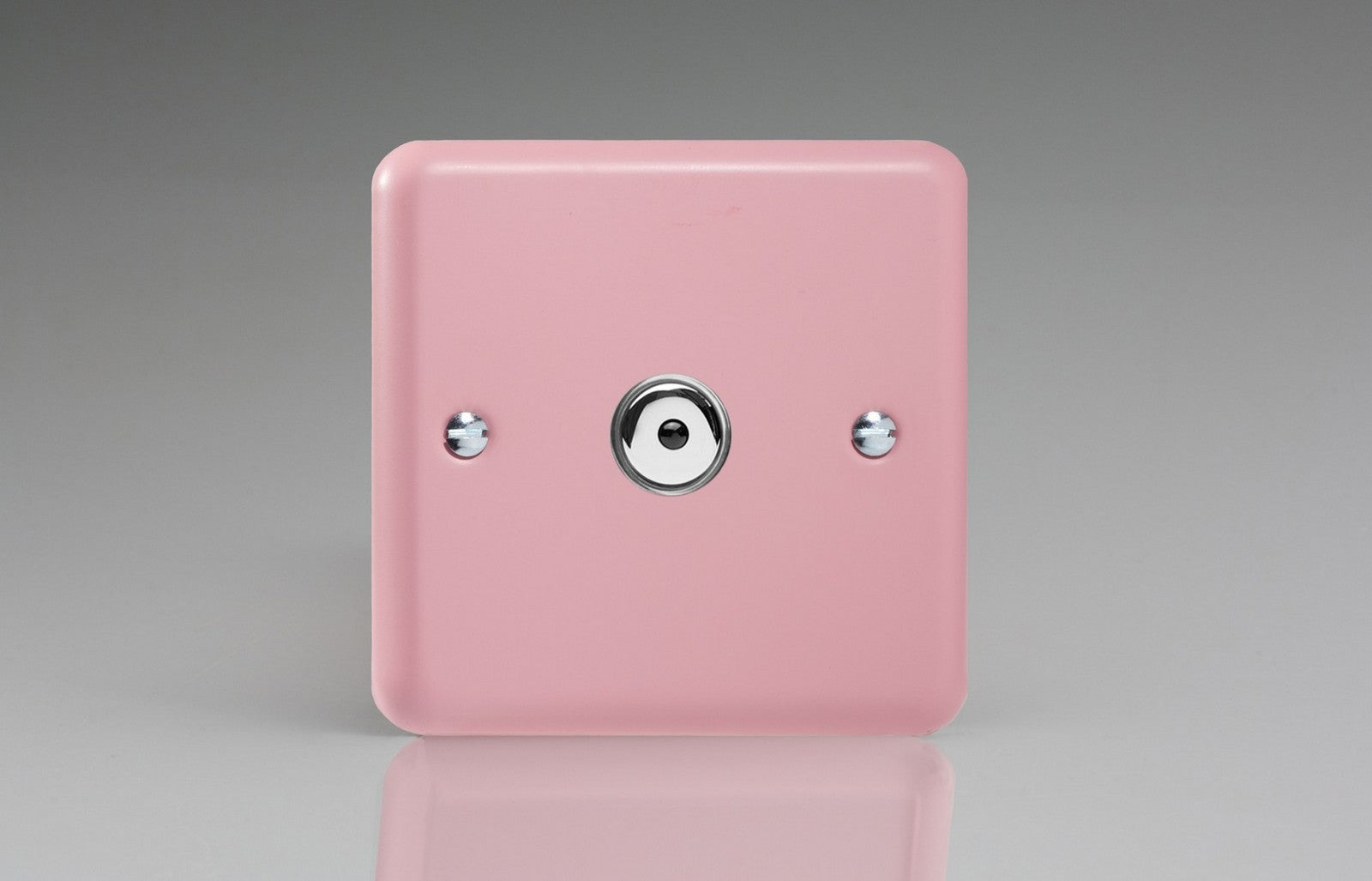Varilight IJYI101.RP Lily Rose Pink 1-Gang 1-Way Remote/Touch Control Master LED Dimmer 1 x 0-100W (1-10 LEDs)