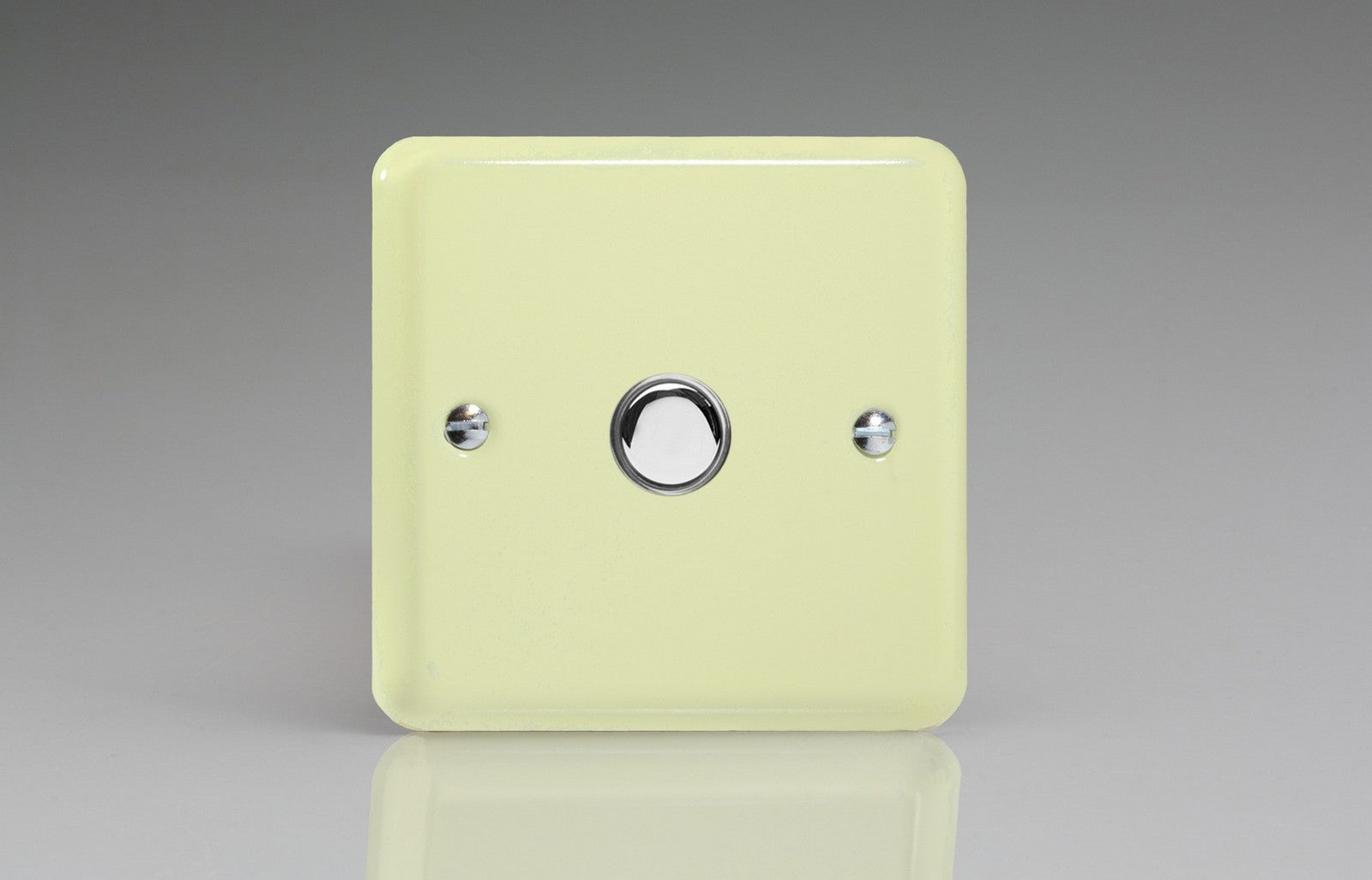 Varilight IJYS001.WC Lily White Chocolate 1-Gang Tactile Touch Control Dimming Slave for use with Master on 2-Way Circuits