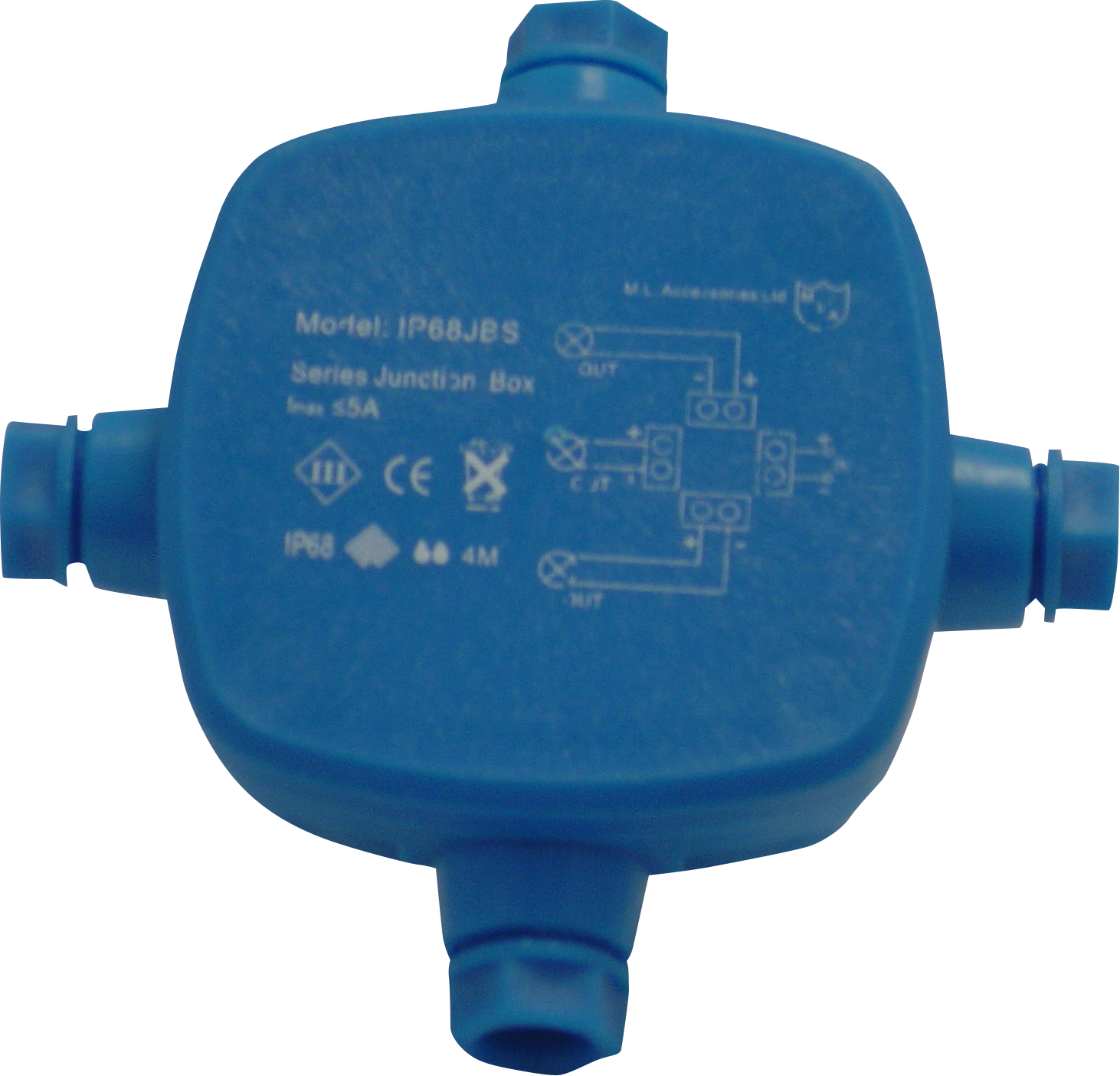 ML Accessories-IP68JBS IP68 48V 20W Junction Box for Series Wiring