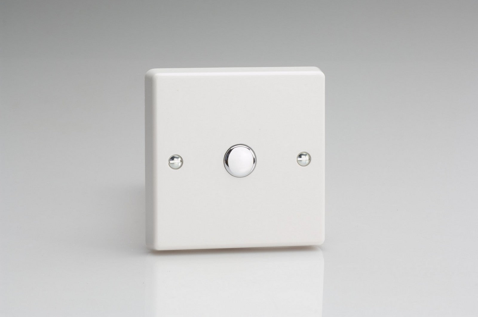 Varilight IQS001 White White Plastic 1-Gang Touch Control Dimming Slave for use with Master on 2-Way Circuits