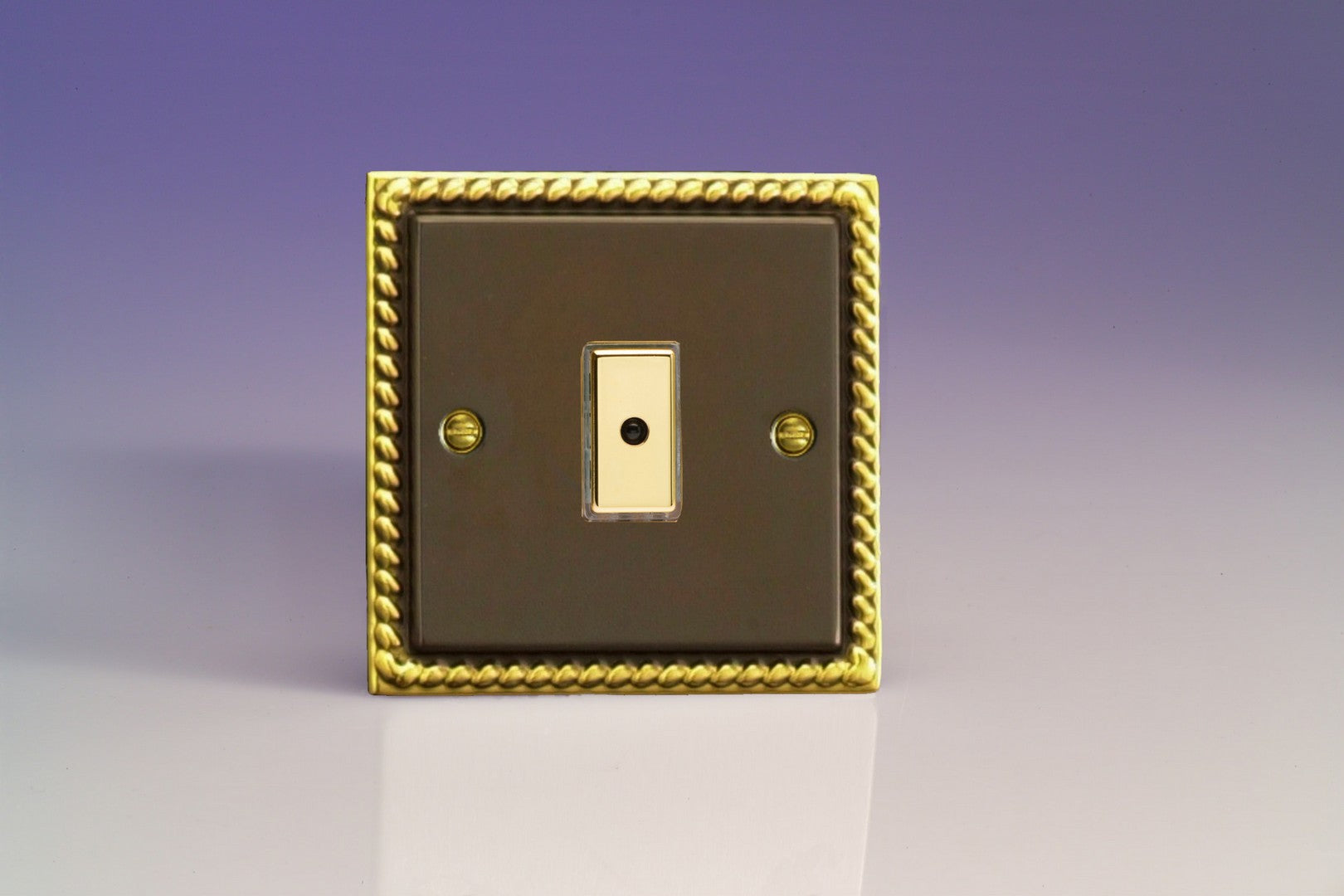 Varilight JAE101 Classic Antique Georgian 1-Gang Multi-Way Remote/Tactile Touch Control Master LED Dimmer 1 x 0-100W (1-10 LEDs)
