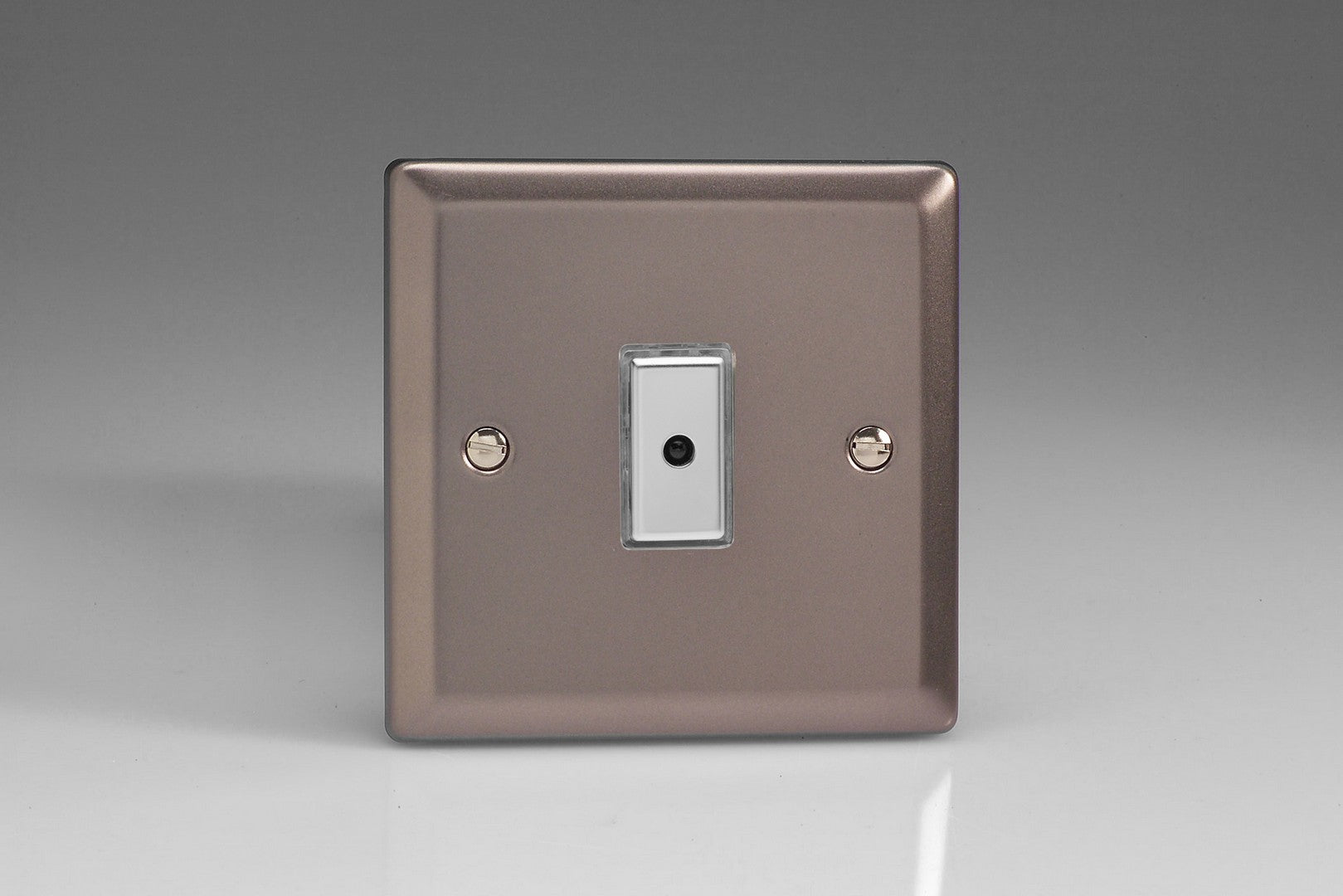 Varilight JRE101 Classic Pewter 1-Gang Multi-Way Remote/Tactile Touch Control Master LED Dimmer 1 x 0-100W (1-10 LEDs)