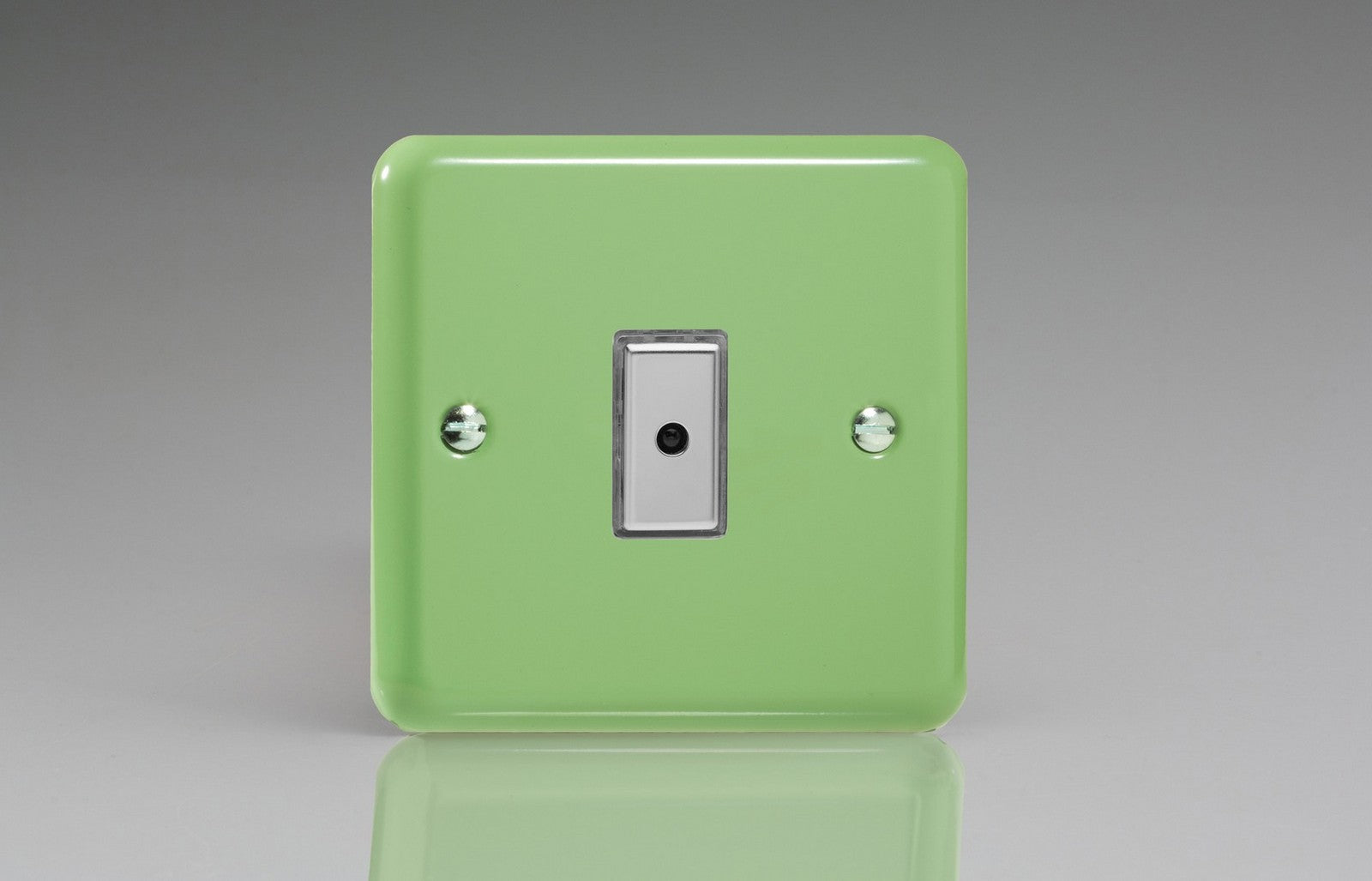 Varilight JYE101.BG Lily Beryl Green 1-Gang Multi-Way Remote/Tactile Touch Control Master LED Dimmer 1 x 0-100W (1-10 LEDs)