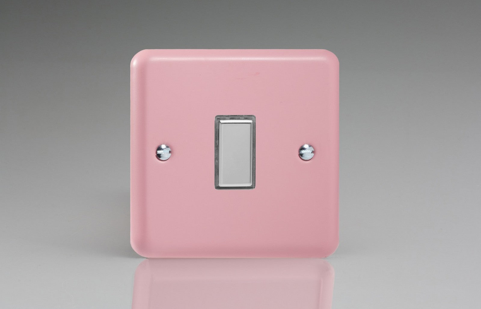 Varilight JYES001.RP Lily Rose Pink 1-Gang Tactile Touch Control Dimming Slave for use with Multi-Point Touch or Remote Master on 2-Way Circuits