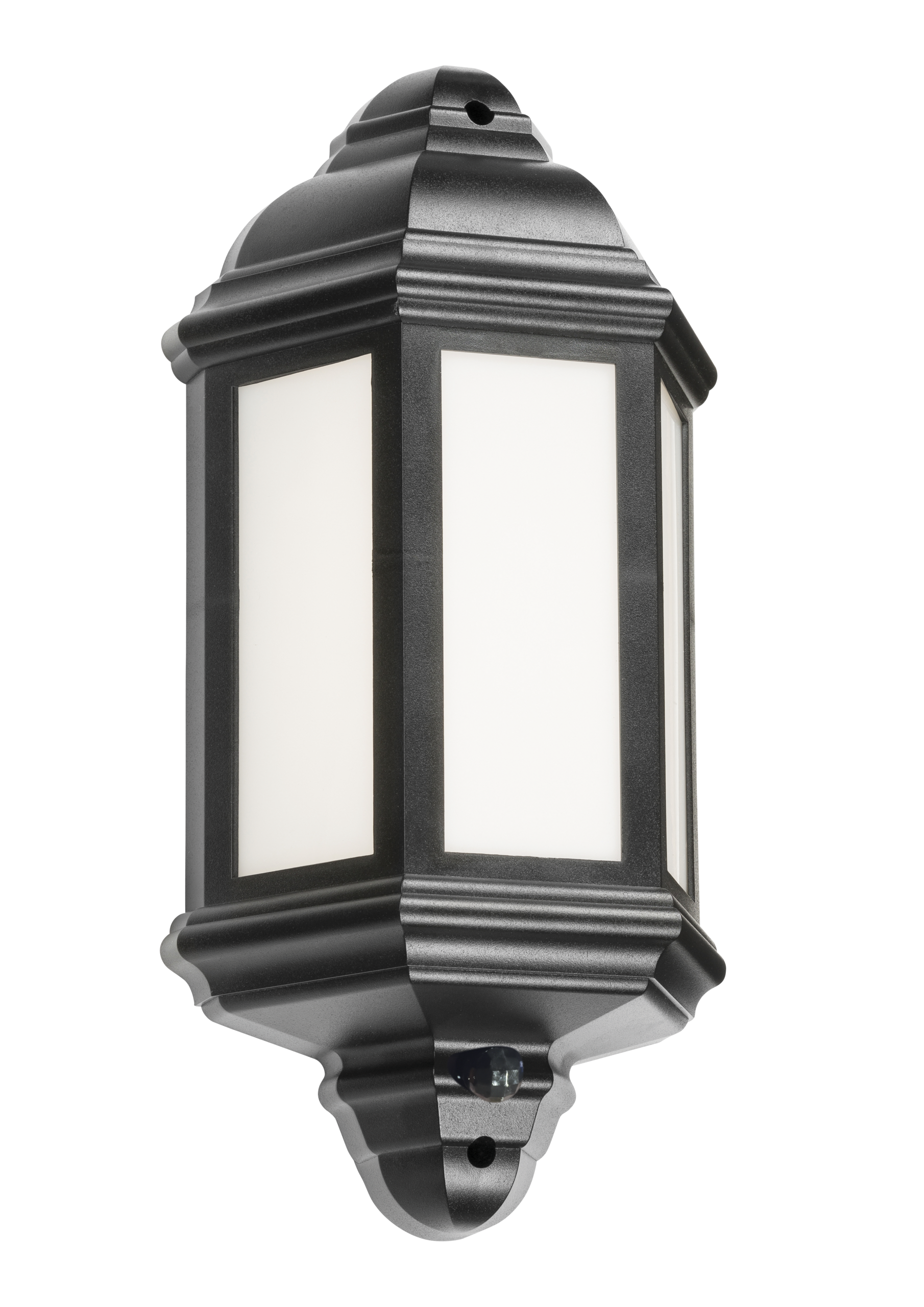 ML Accessories-LANT4 230V IP54 LED Half Wall Lantern with PIR